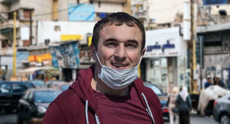Man’s chin well-protected from coronavirus image