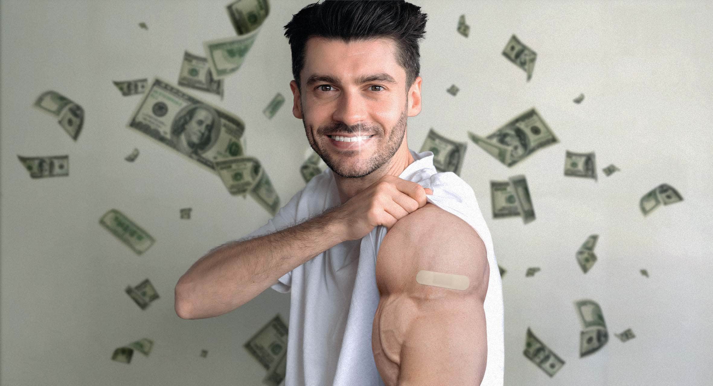 Study shows coronavirus vaccine improves income and sexual performance and everything you’ve ever wanted and please just go get it image