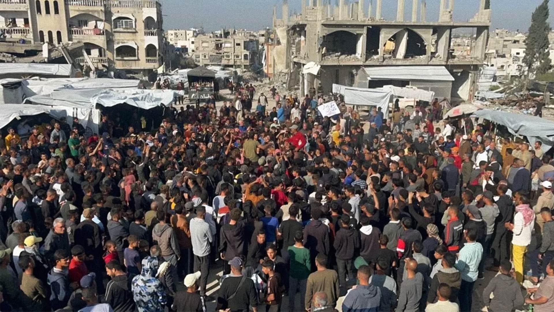 صورة حماس تطالب بهدنة سريعة ليتسنى لها محاكمة المتظاهرين
