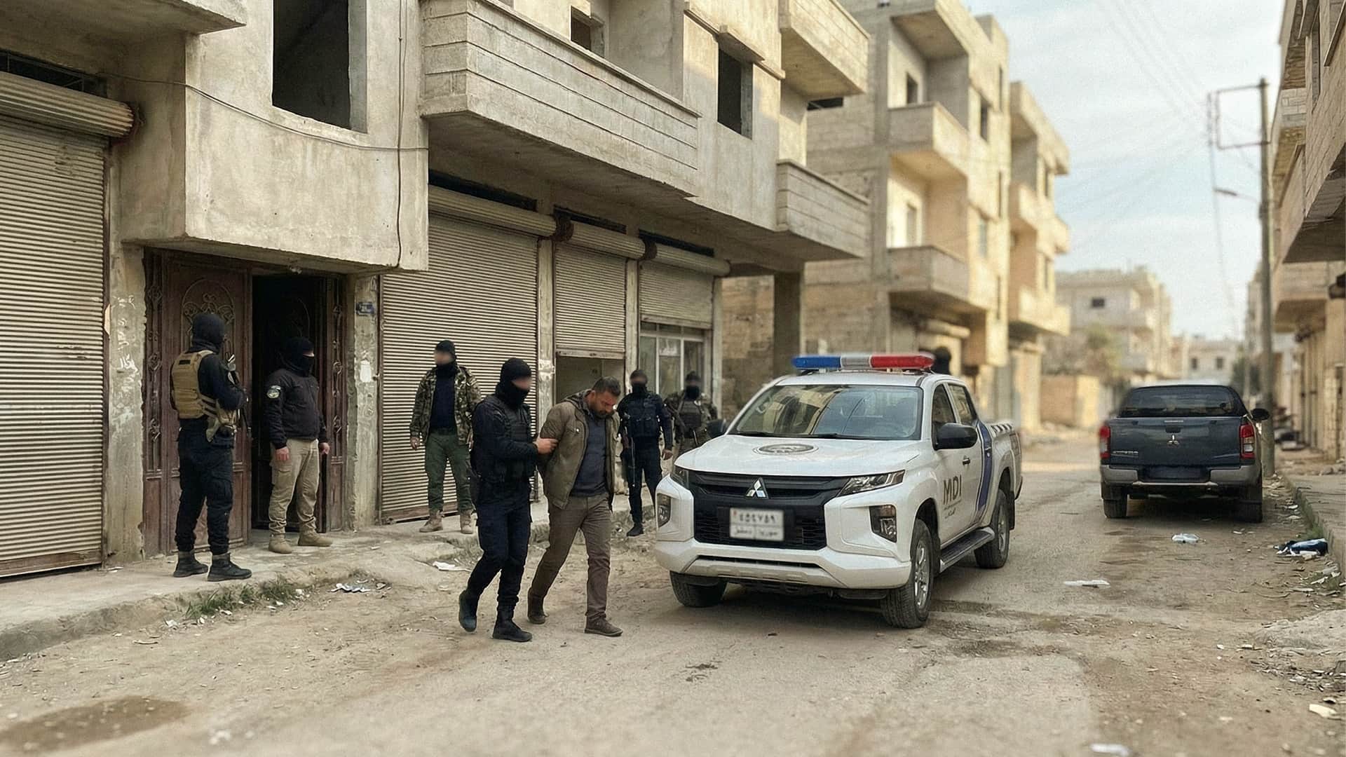 صورة إلقاء القبض على سوري عثر بحوزته على دروس مستفادة يعود بعضها إلى العقود الخمسة الماضية