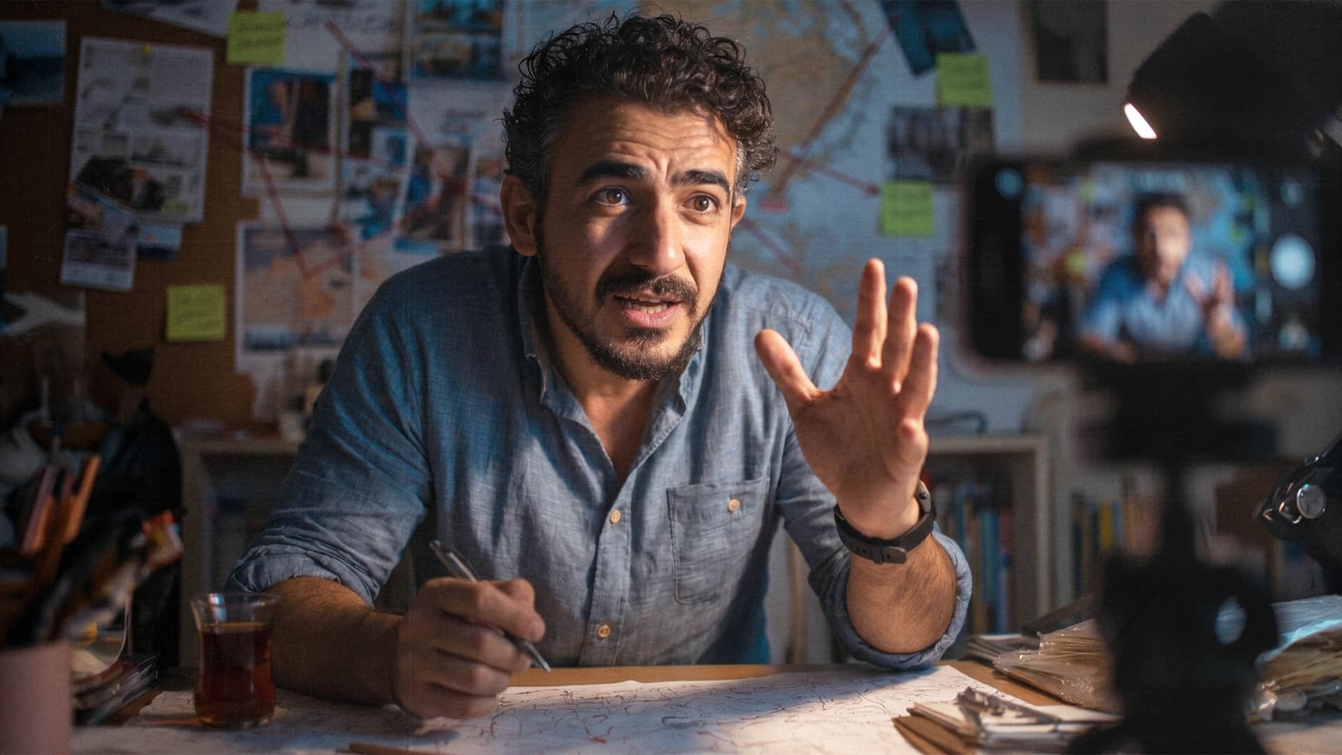 صورة نظرية المؤامرة لهذا الأسبوع: من يقف وراء وجود شعب في وطن القائد؟