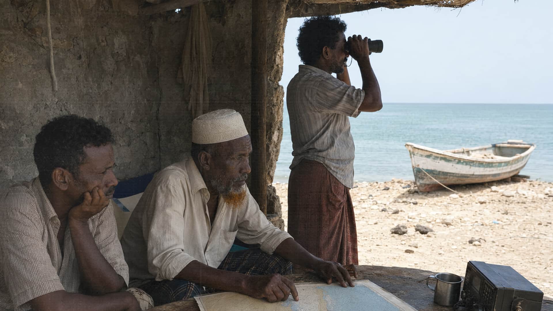  صورة القراصنة الصوماليون يستنكرون فرض حصار بحري على باب المندب