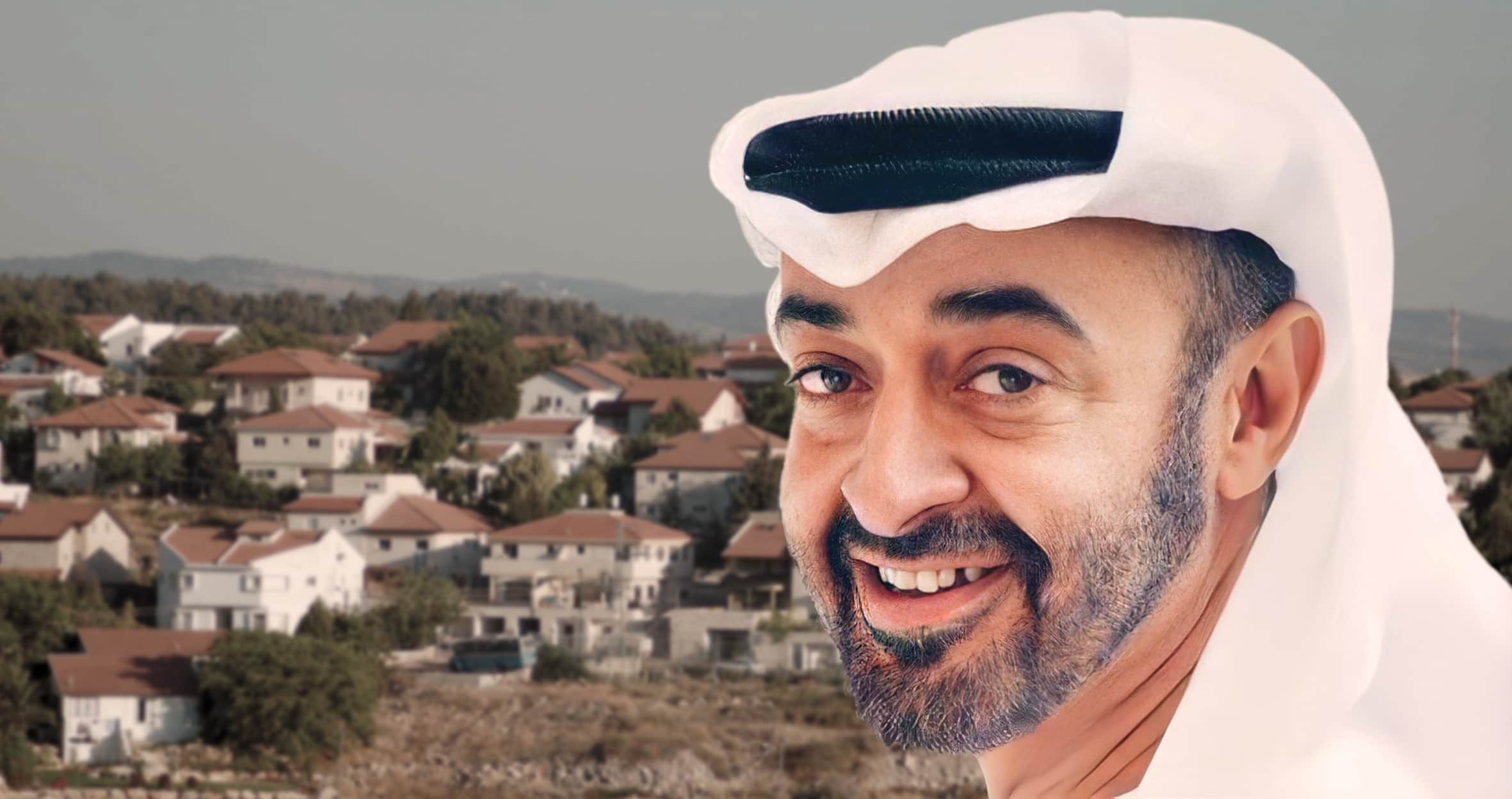 صورة ابن زايد عن بناء مستوطنات جديدة: قبلت بإسرائيل على علّاتها ولن أتدخل في حياتها أو أحاول تغييرها