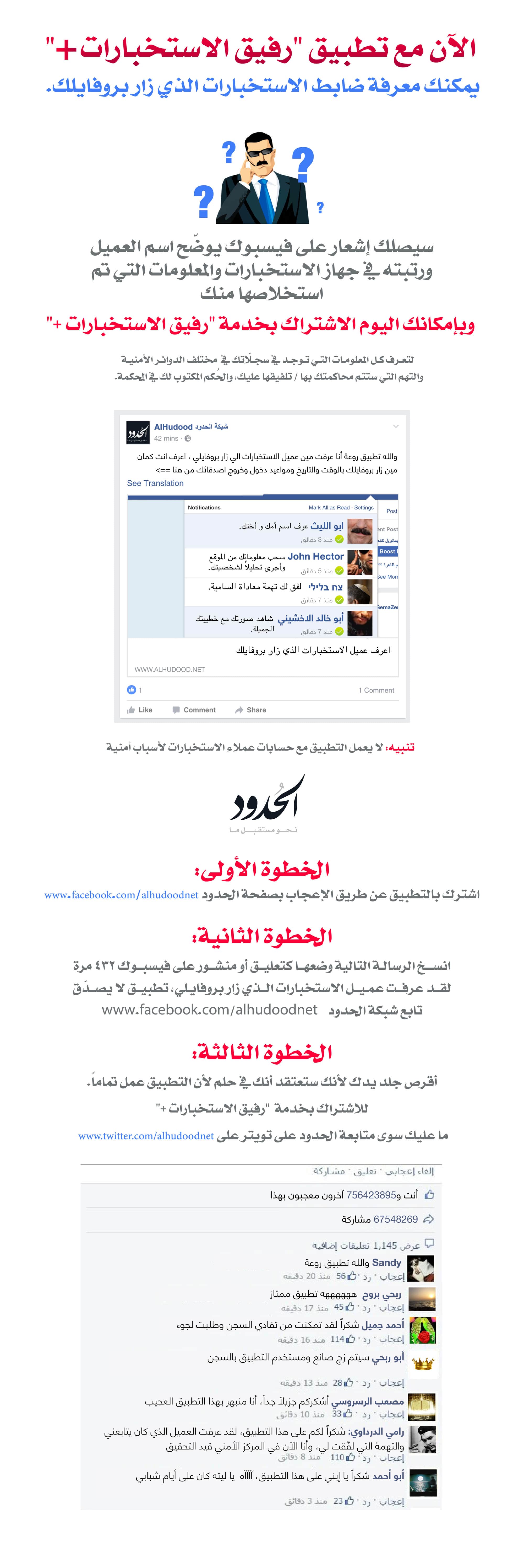 صورة تعرف على ضابط الاستخبارات الذي زار بروفايلك