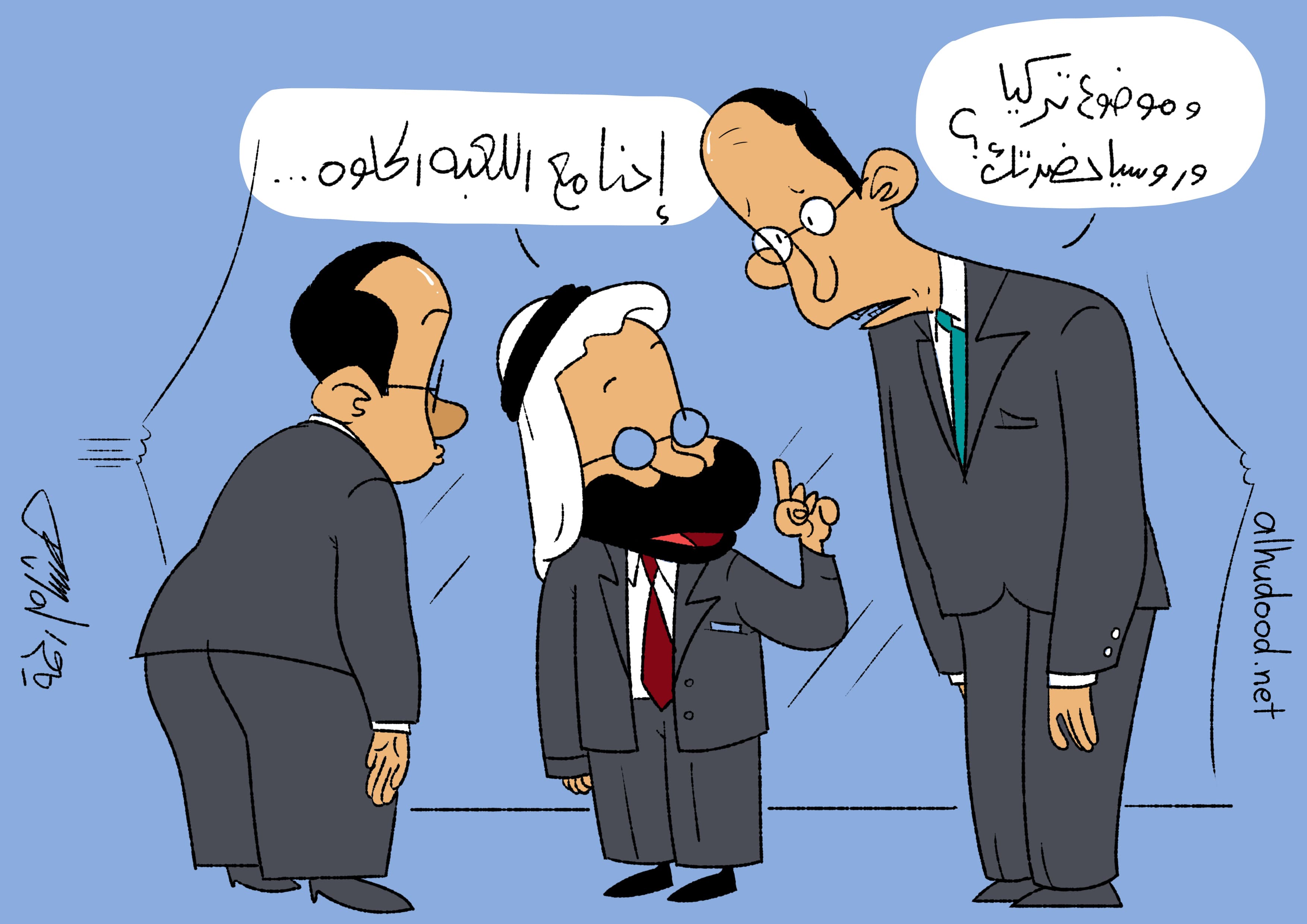 صورة كاريكاتير هشام رحمة