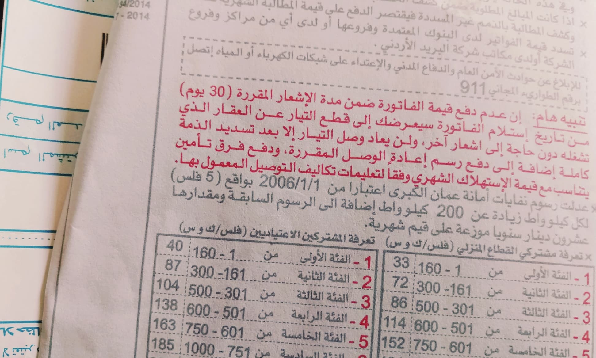 صورة وزارة الطاقة ترسل تهديدات شخصية للمسرفين في الاستهلاك