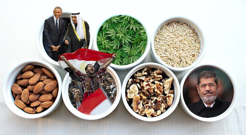 صورة مقلوبة العسكر والإخوان