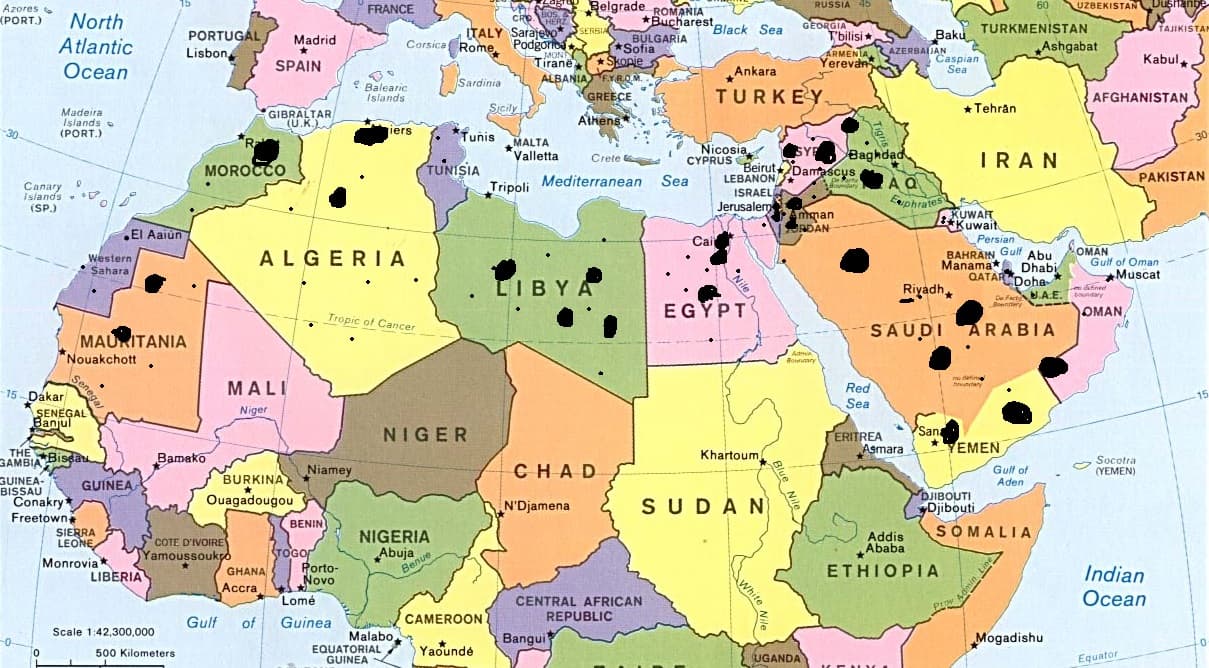 صورة اكتشاف ثقوب سوداء على الأرض في منطقة الشرق الأوسط