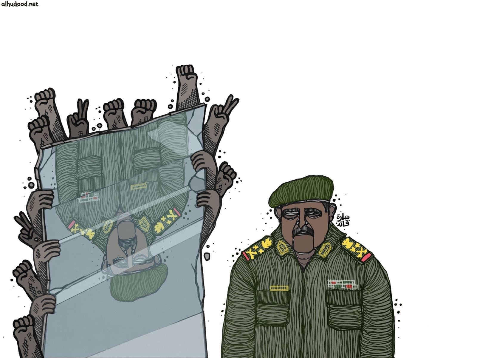 صورة البرهان منقلباً