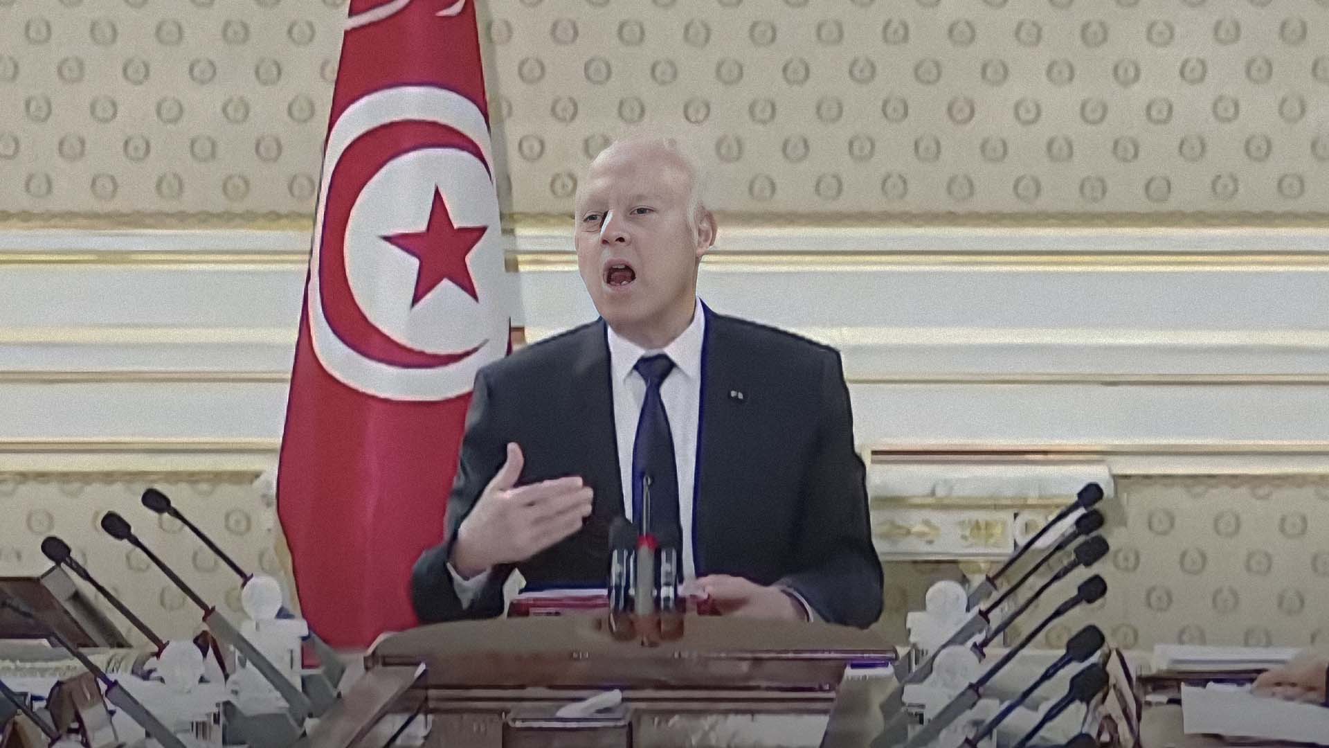صورة قيس سعيد يستثني تونس من الحوار الوطني