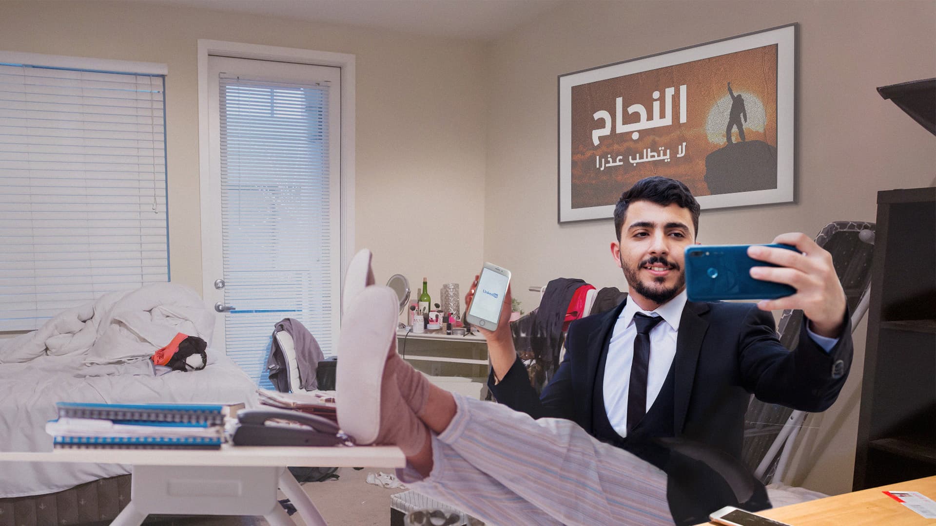 صورة شاب يسأم من عيش حياة الترف على إنستاغرام ويؤسّس شركته الخاصة على لينكد إن