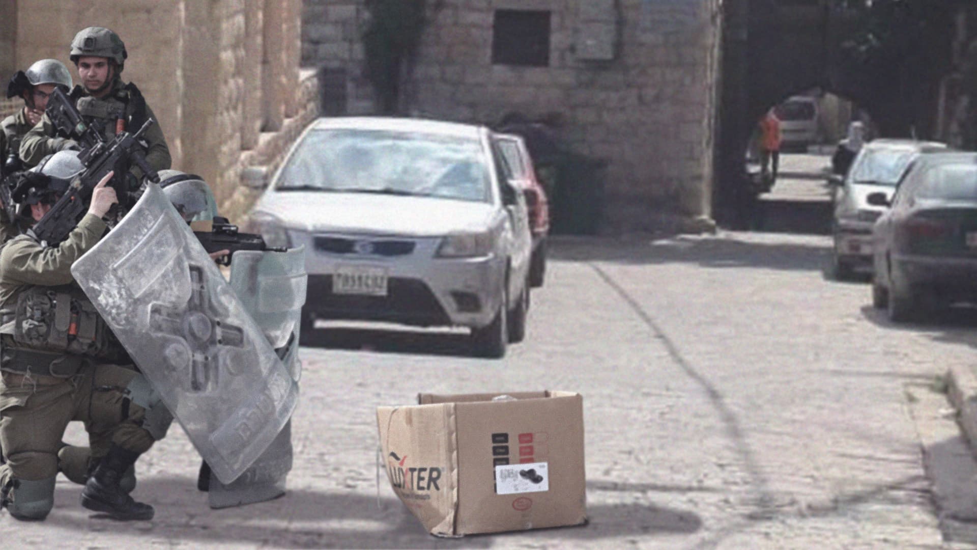 صورة أقوى جيش في العالم يؤكد أنه يقف نداً بشراسة أمام أقوى حارة في نابلس