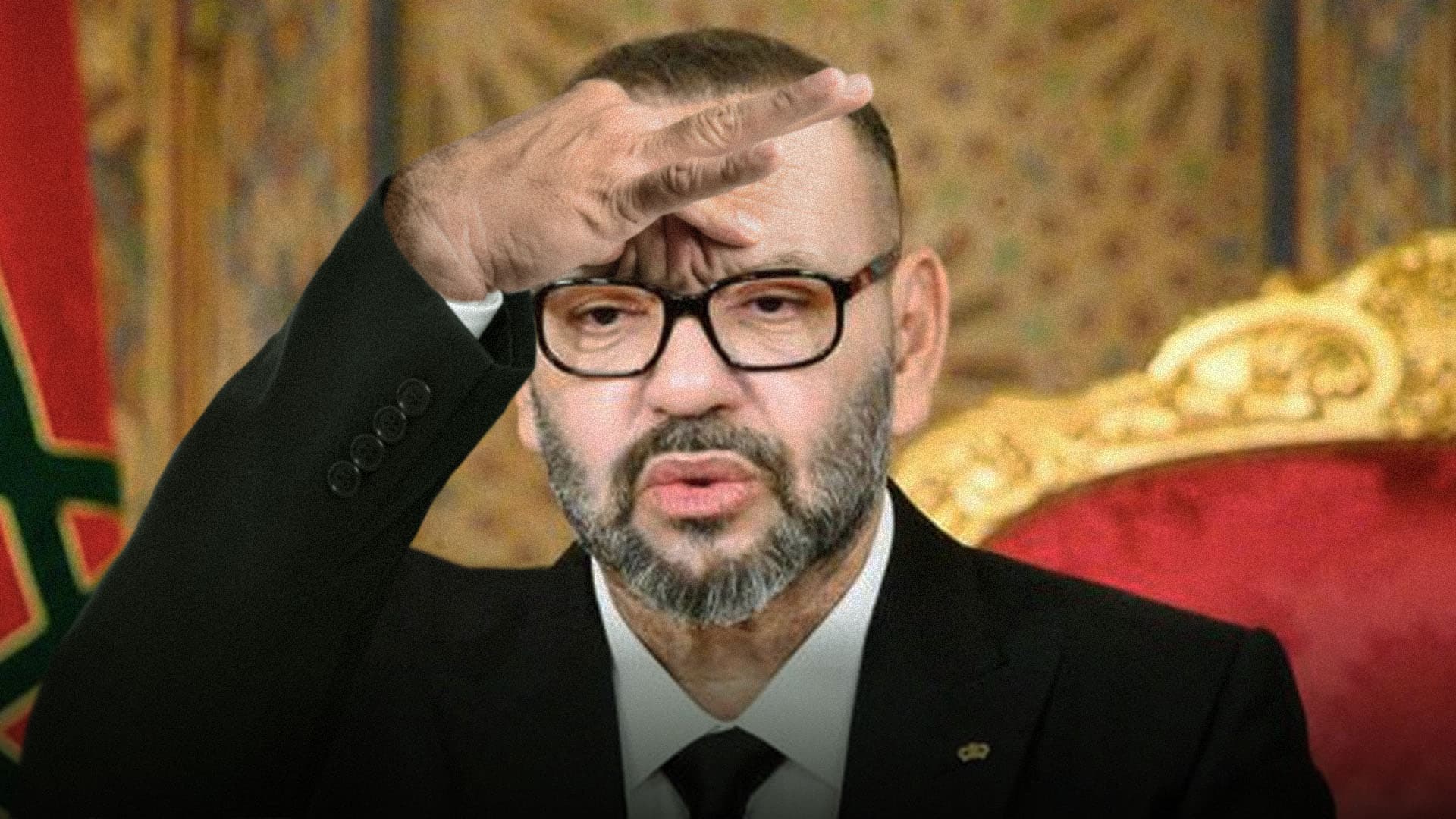 صورة محمد السادس يطالب المواطنين بالتوقف عن التذمر لأن رأسه يؤلمه من الصيام