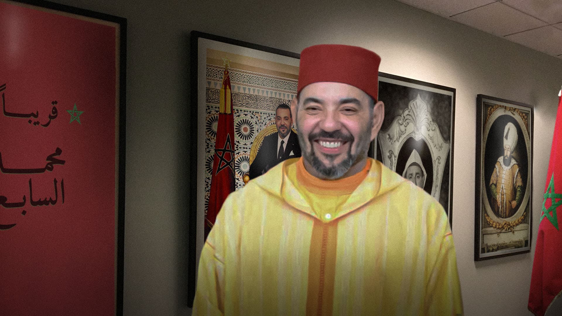 صورة محمد السادس يؤكد أن الاقتصاد المغربي سيتعافى في الموسم السابع