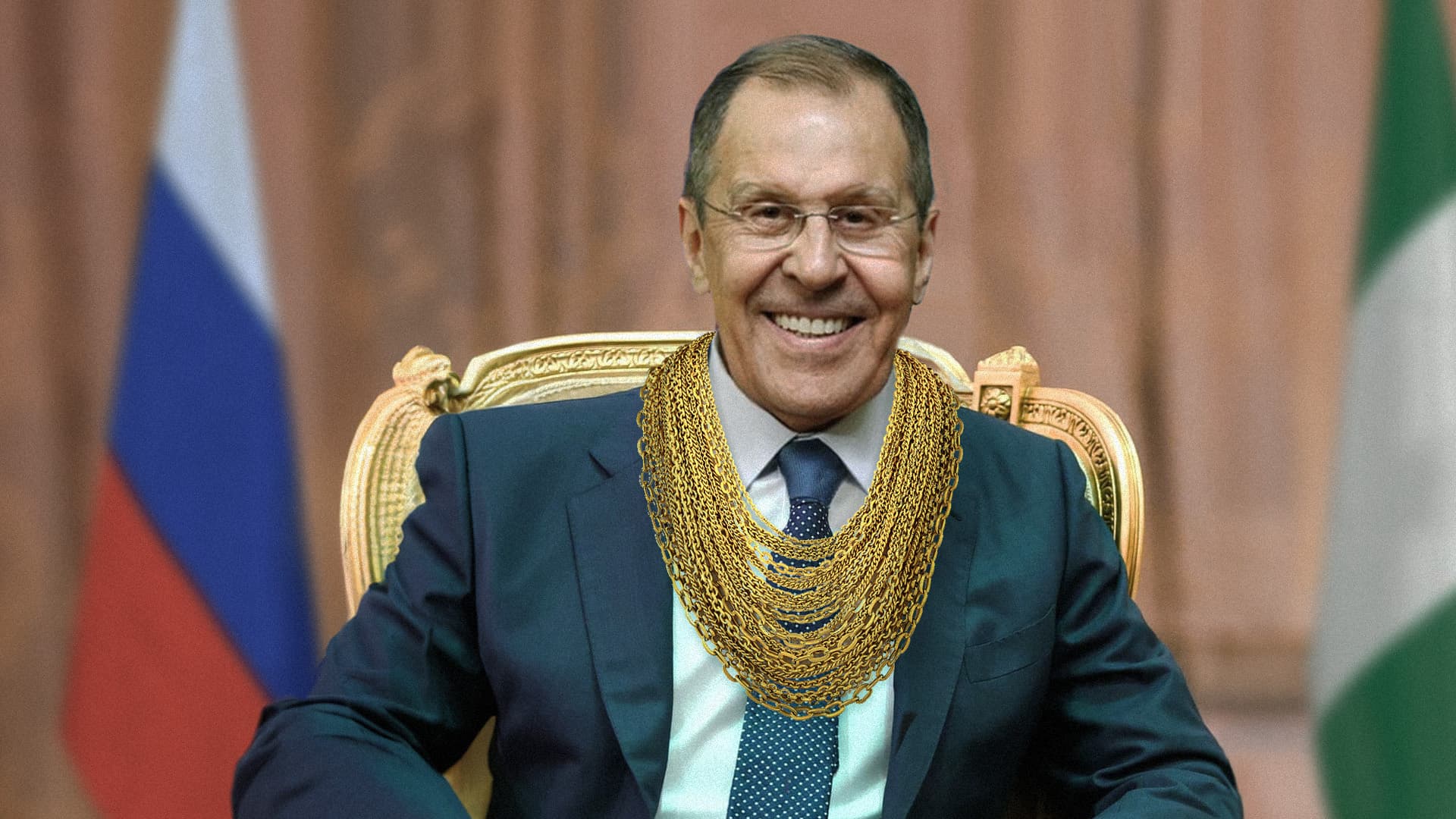 صورة روسيا تؤكد دعمها لمساعي النيجر بالتخلص من الاستعمار الفرنسي وأوووف أووف ما كل هذا الذهب واليورانيوم!