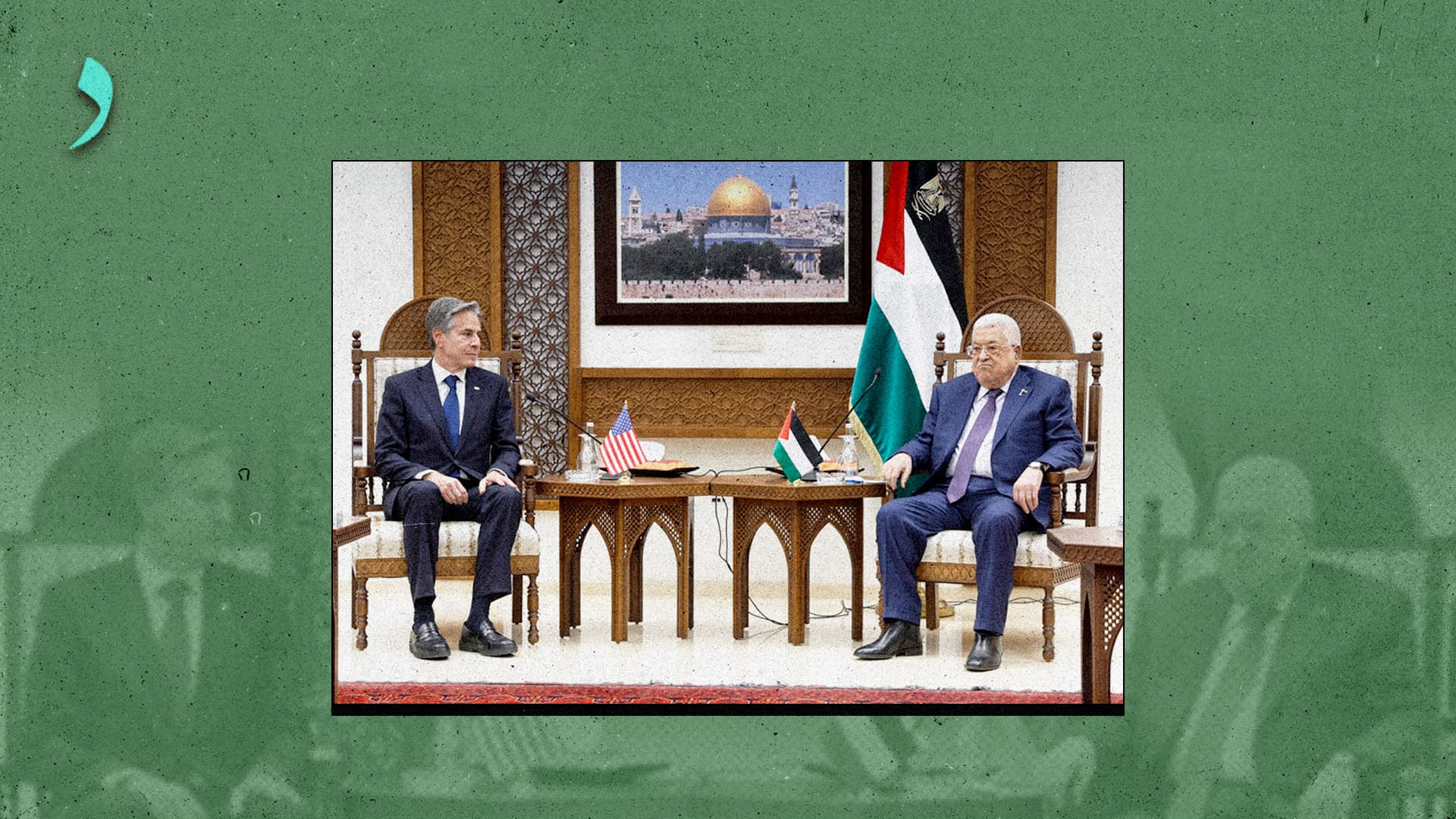 صورة عباس يؤكد رفضه العودة إلى غزة على ظهر دبابة إسرائيلية إلا إذا وافقت على حمله
