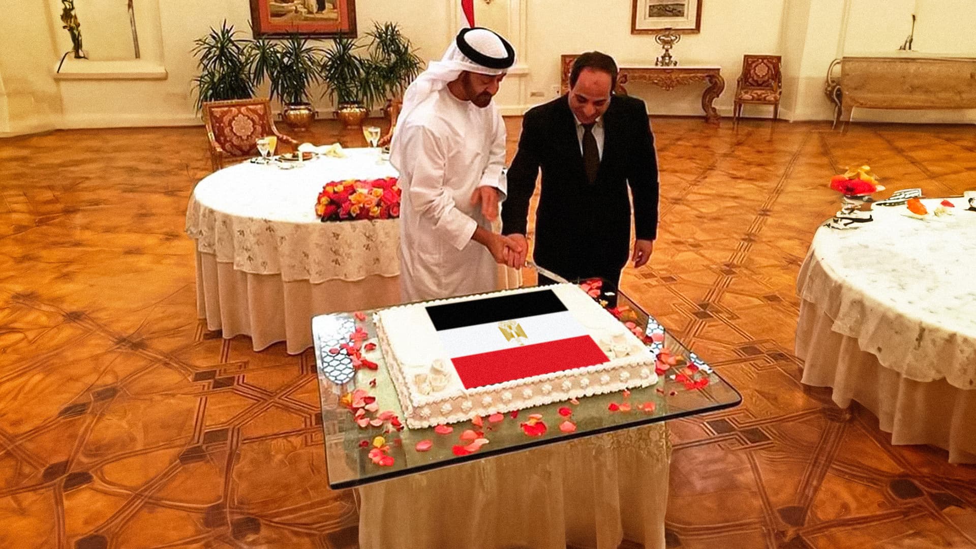 صورة السيسي: رأس الحكمة مخافة الإمارات