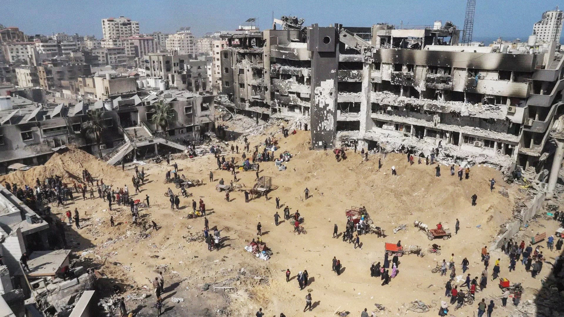صورة إسرائيل تقرر إنشاء مشفى ميداني لقتل الناجين من مشفى الشفاء