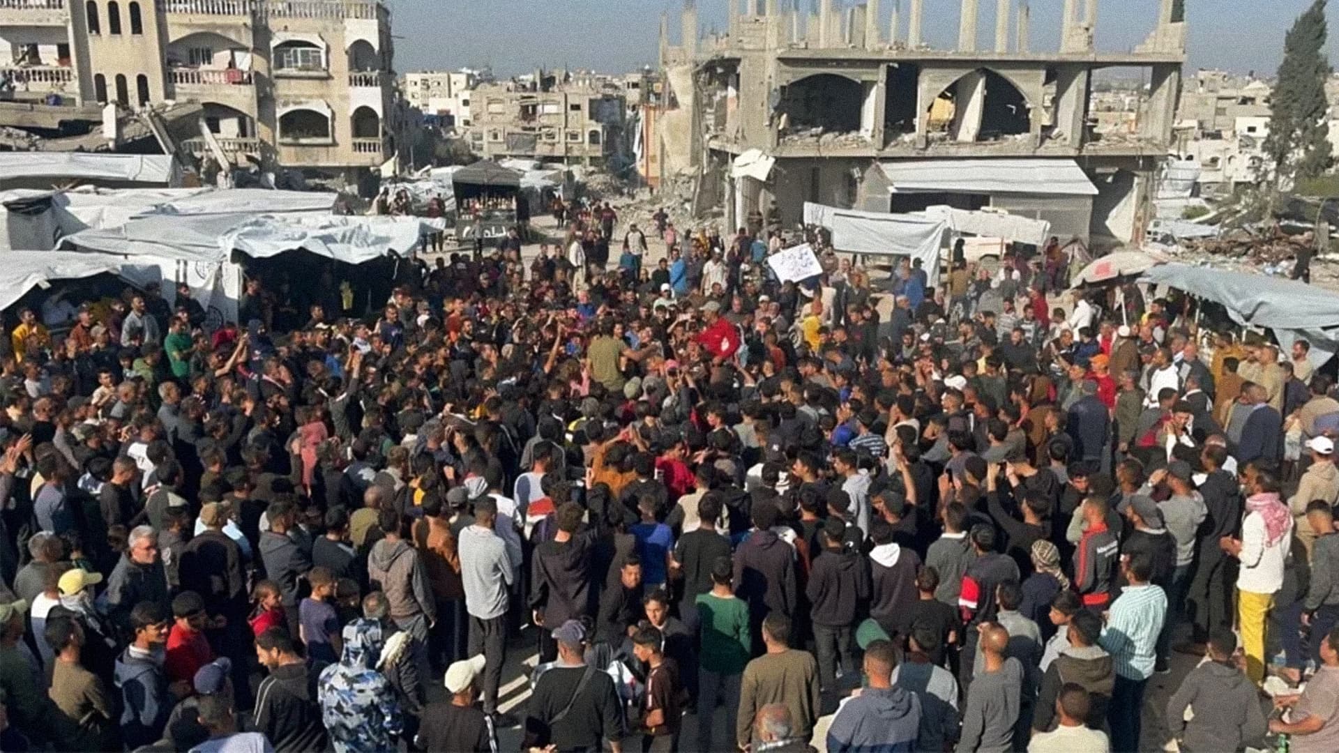 صورة حماس تطالب بهدنة سريعة ليتسنى لها محاكمة المتظاهرين