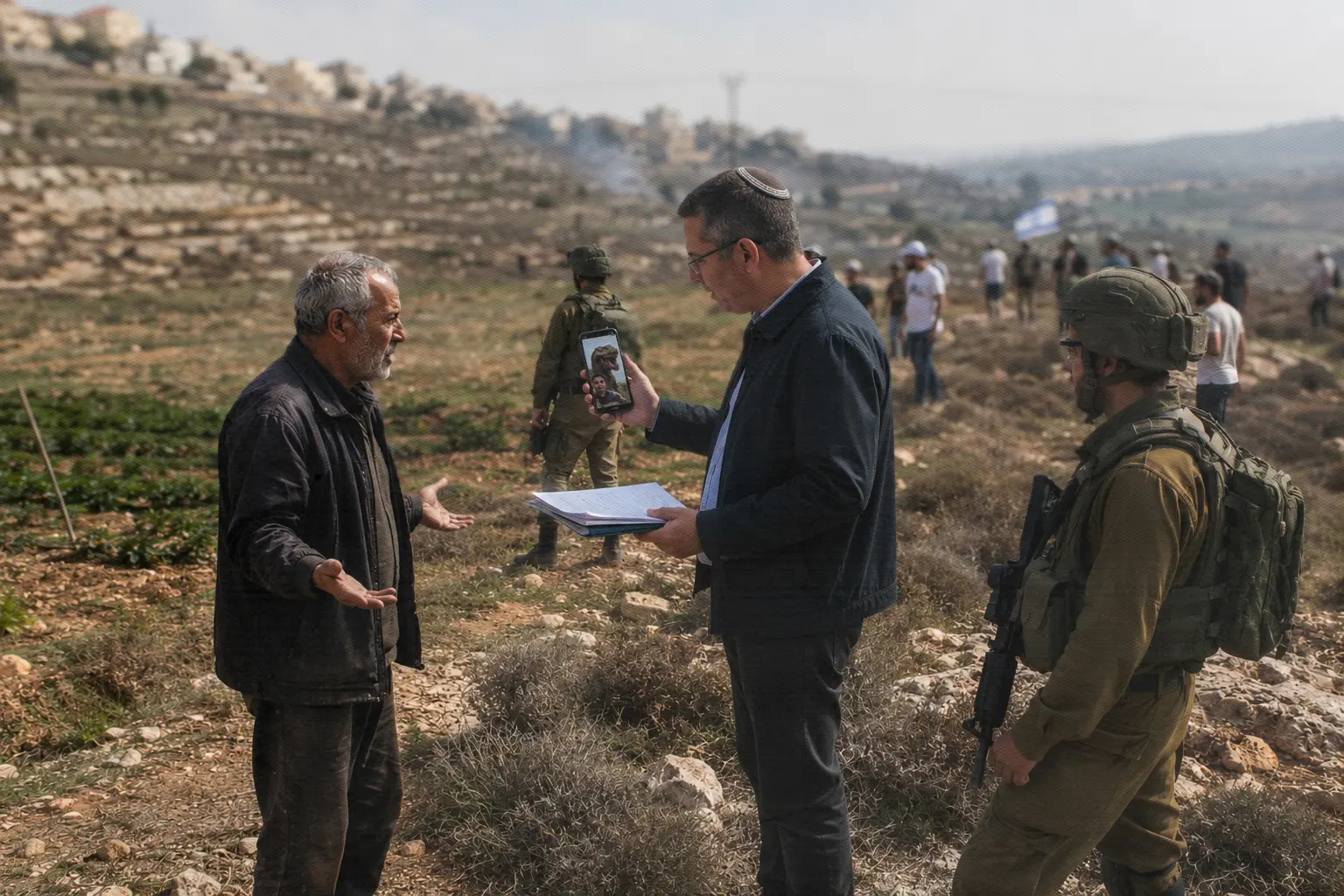 صورة Israel Demands Palestinians Prove Land Ownership with Selfies with Dinosaurs