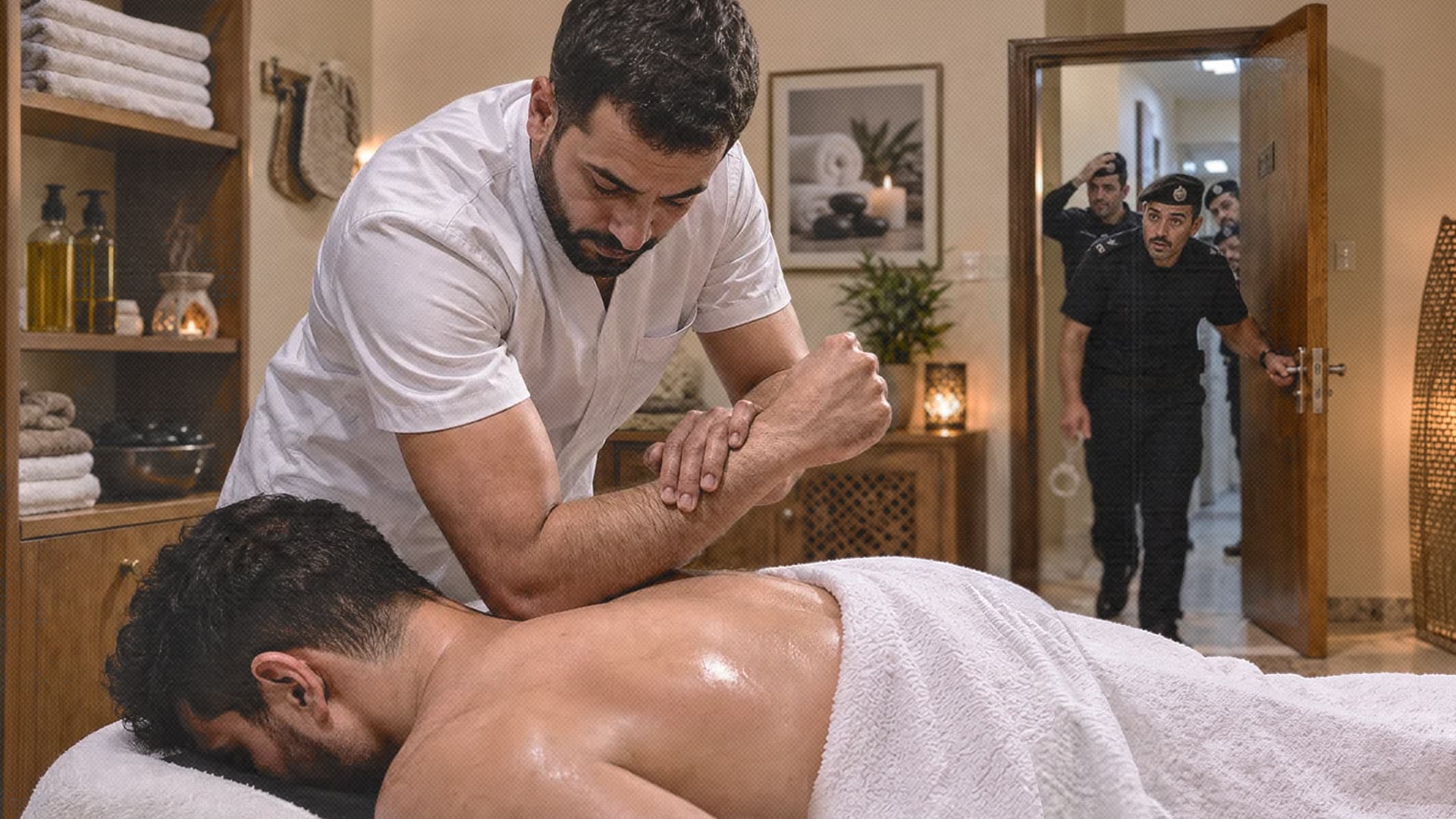 صورة الأجهزة الأمنية تفكك شبكة مساج أوهمت الزبائن أنها مركز للدعارة