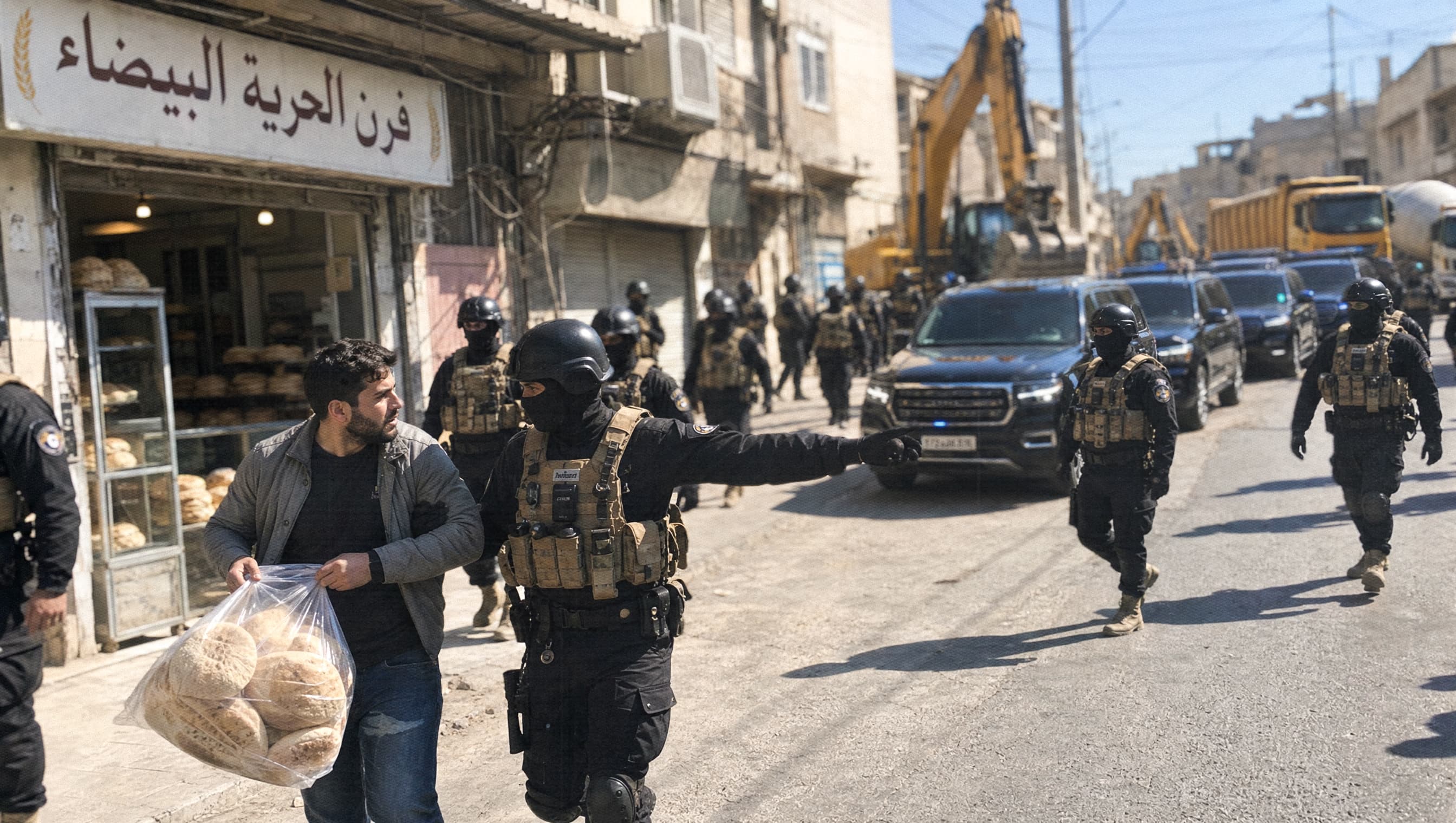 صورة هيئة الاستثمار السورية تطالب مواطناً بالابتعاد قليلاً لإقامة مشروع ملياري