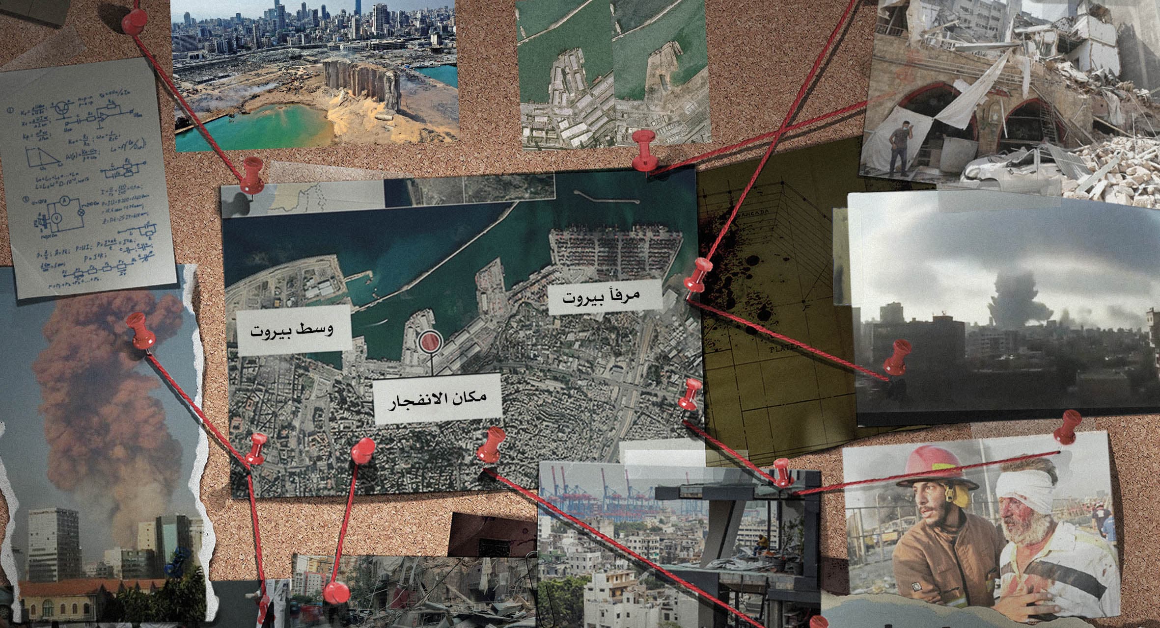 صورة تحقيقات الحكومة الأولية بحادثة انفجار المرفأ تشير إلى اتهام المواطنين الذين يقطنون قرب مواد خطرة