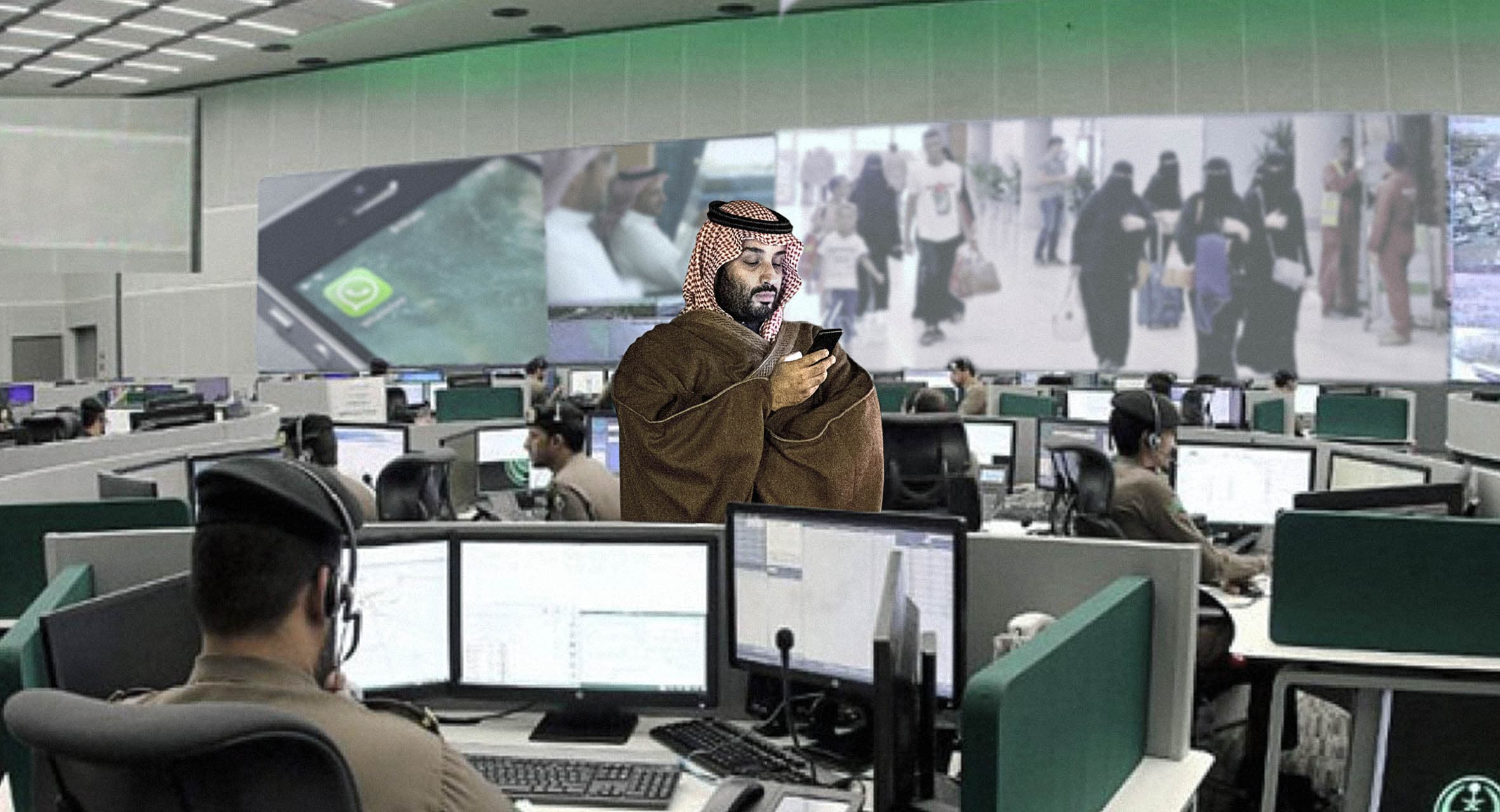 صورة السعودية تؤكد قدرة مواطنيها على مغادرتها لكنها لن تغادرهم أو تغادر هواتفهم أبداً