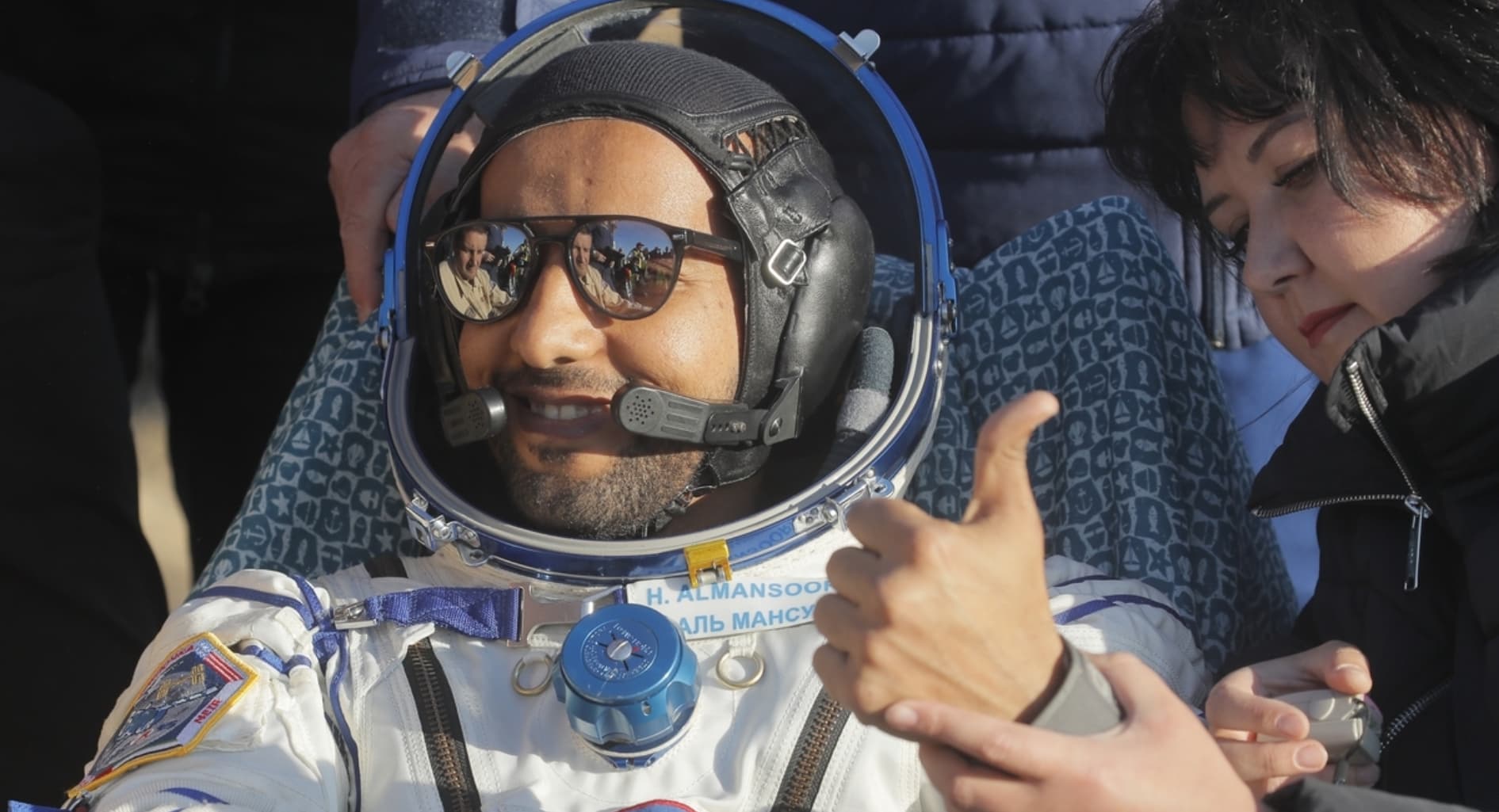 صورة الإمارات تنجح بإطلاق ملايين الدولارات إلى روسيا لإرسال سائح إلى الفضاء