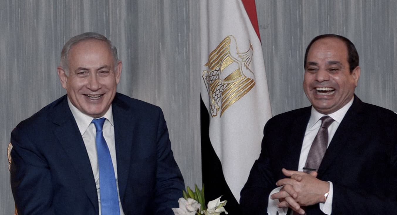 صورة السيسي ونتنياهو يستذكران أيام اللهو والشقاوة والطيش والعدوان الثلاثي وحرب أكتوبر