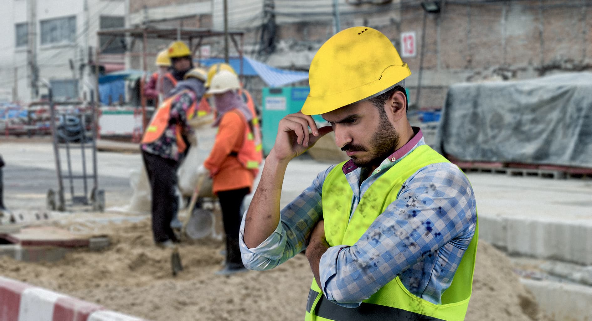 صورة رحلة معاناة: شاب ولد عربياً وصار مهندساً ثم عمل في كازاخستان يتعرض لضرب مبرح فوق ذلك كله