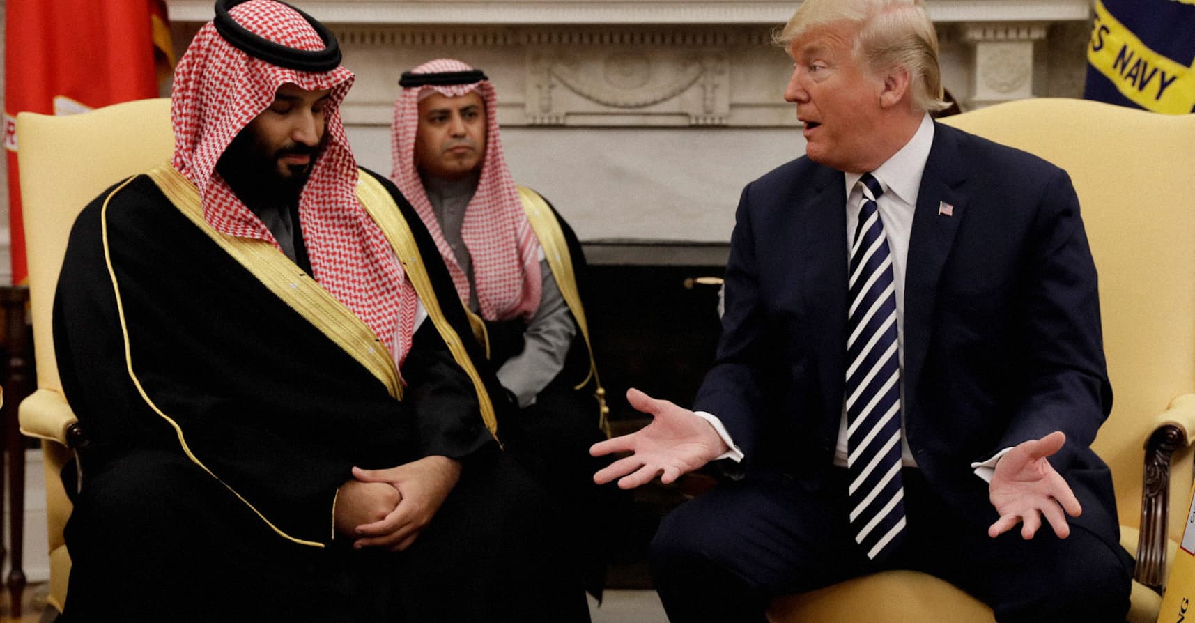 صورة ترامب يؤكِّد للسعوديَّة أن الكونغرس لا يُمثِّل جميع الأمريكيِّين