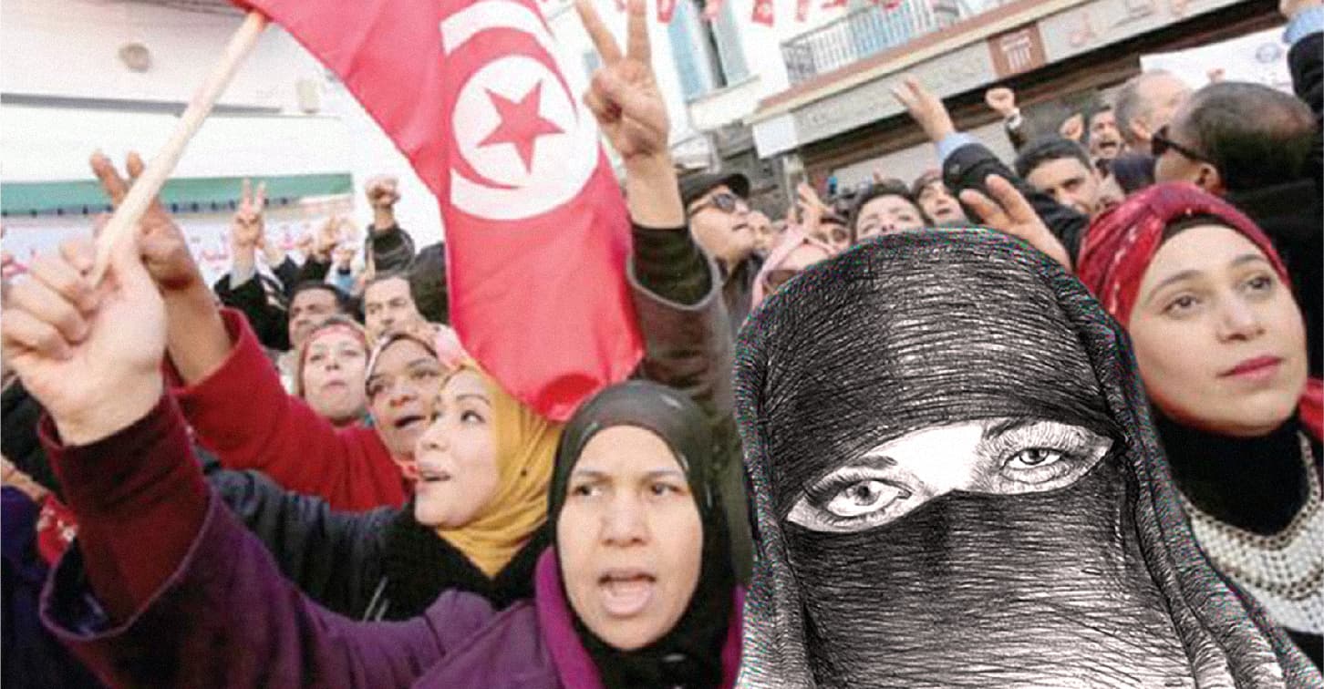صورة نعم، ثوري أيتها العورة ضد المساواة في الميراث بينك وبين الرجل