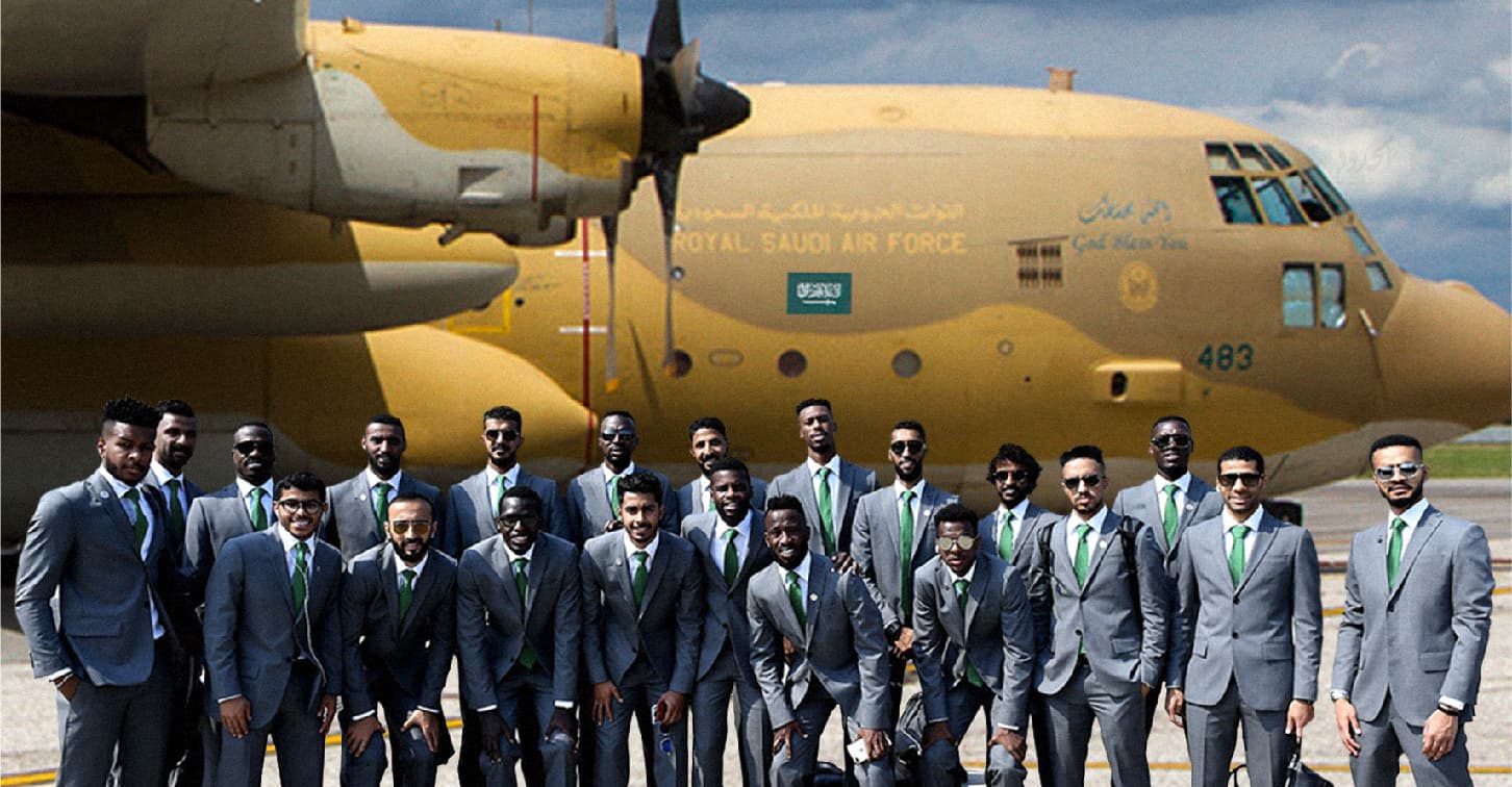 صورة السعودية تستعد اليوم لأول مواجهة لها خارج المنطقة