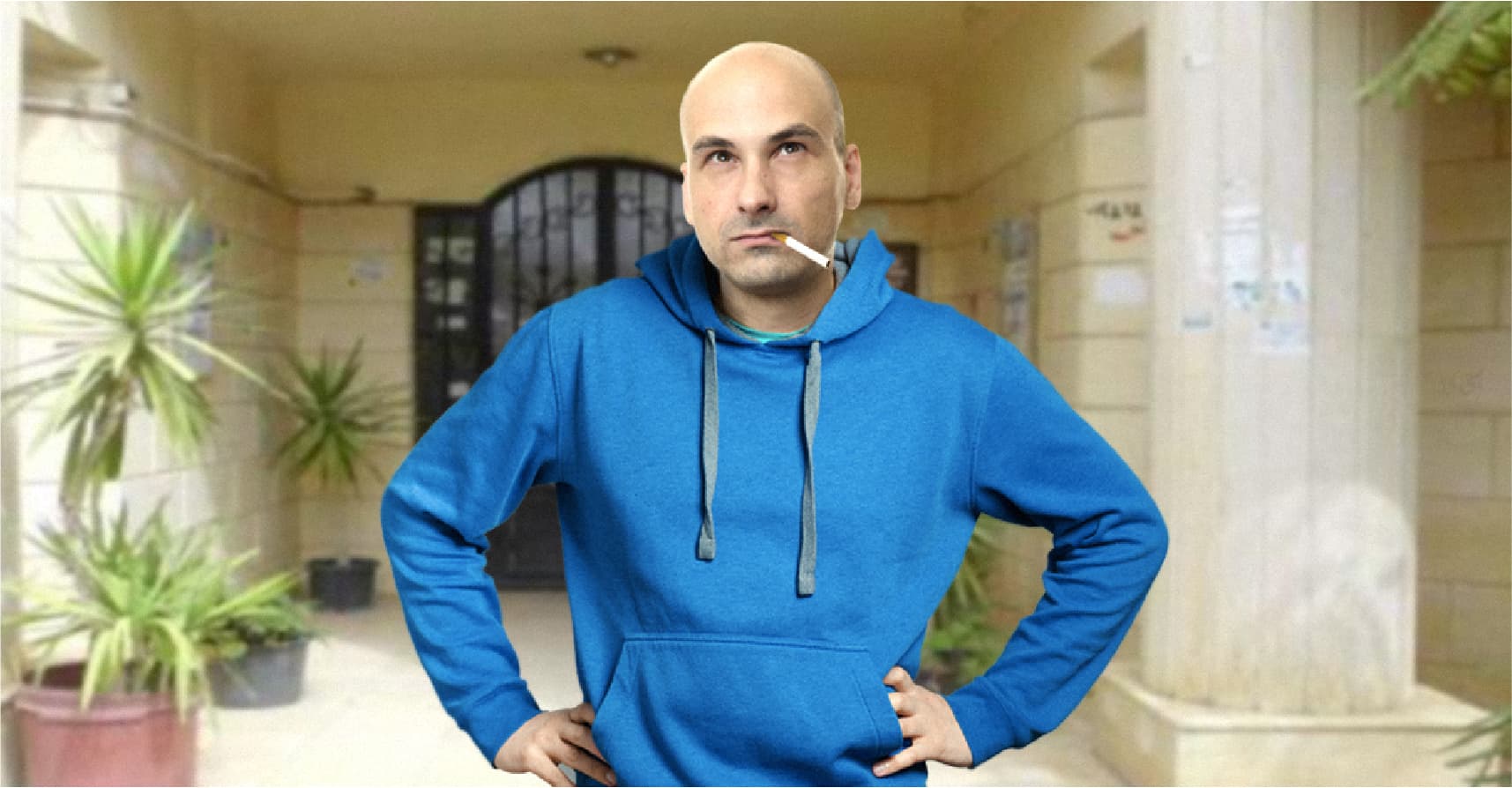 صورة شاب يدرك الحِكمة من قطع يد السارق بعد سرقة ولّاعته