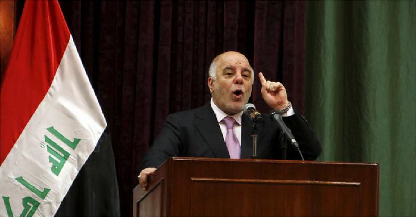 صورة العبادي يهدد بطرد كردستان من العراق في حال نجاح استفتاء برزاني للانفصال