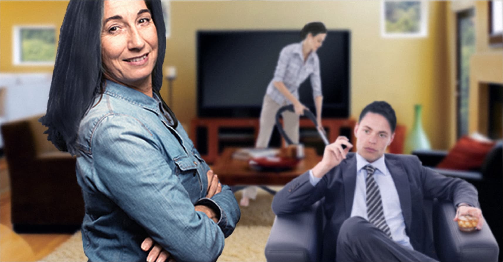 صورة سيدة تتفشخر أن الوقح البذيء البخيل الذي تزوج ابنتها دكتور
