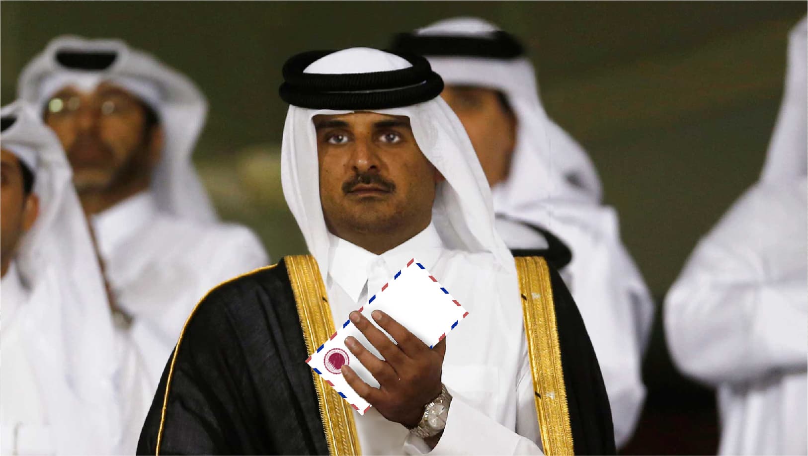 صورة قطر تقدم لائحة مطالبها مقابل موافقتها على فك الحصار عنها