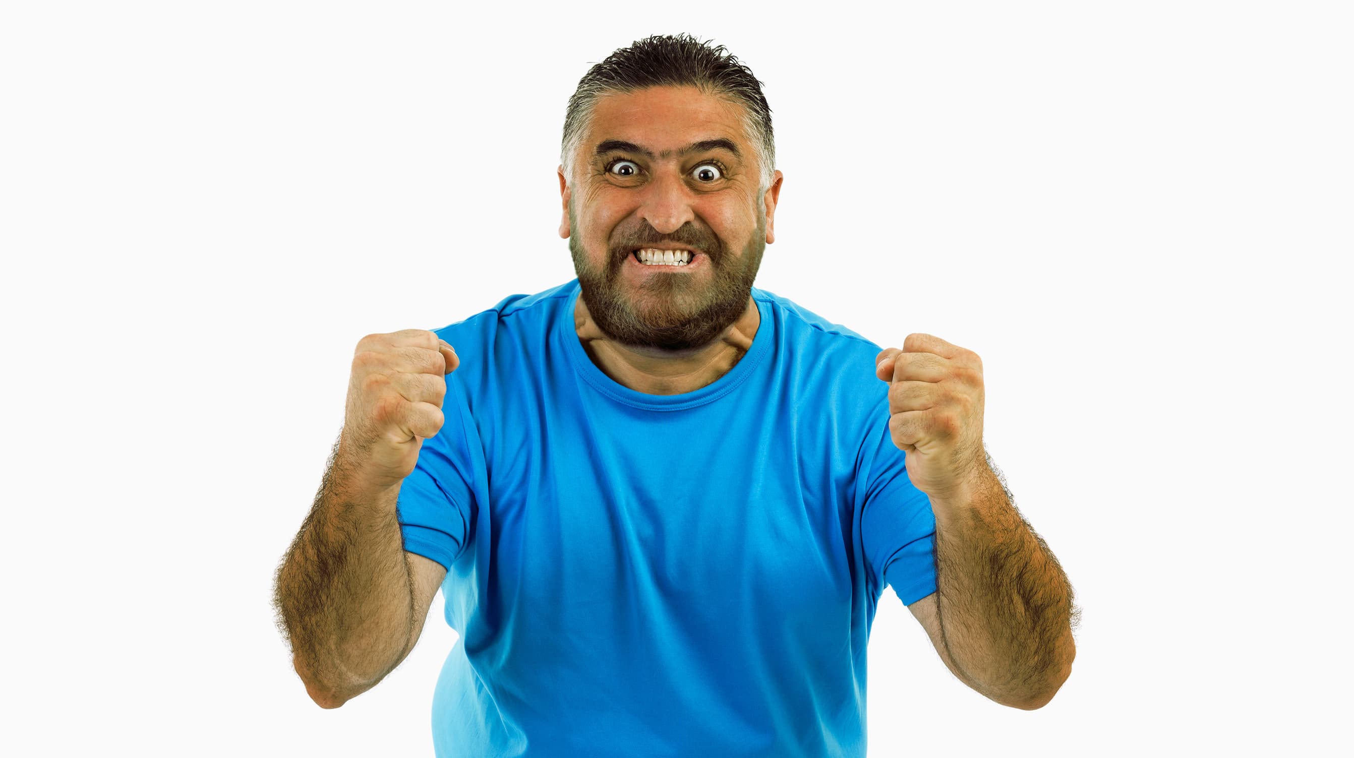 صورة مواطن يحلف أنه سيلعن تعريص كل من يتجاوز حرمة الشهر الفضيل