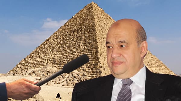 صورة وزير السياحة المصرية في مقابلة حصرية مع الحدود