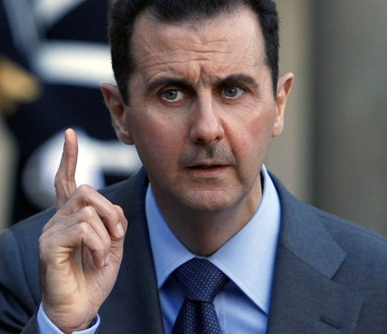 صورة بشّار الأسد يوبّخ أهالي مضايا لطلبهم الطعام من الغرباء