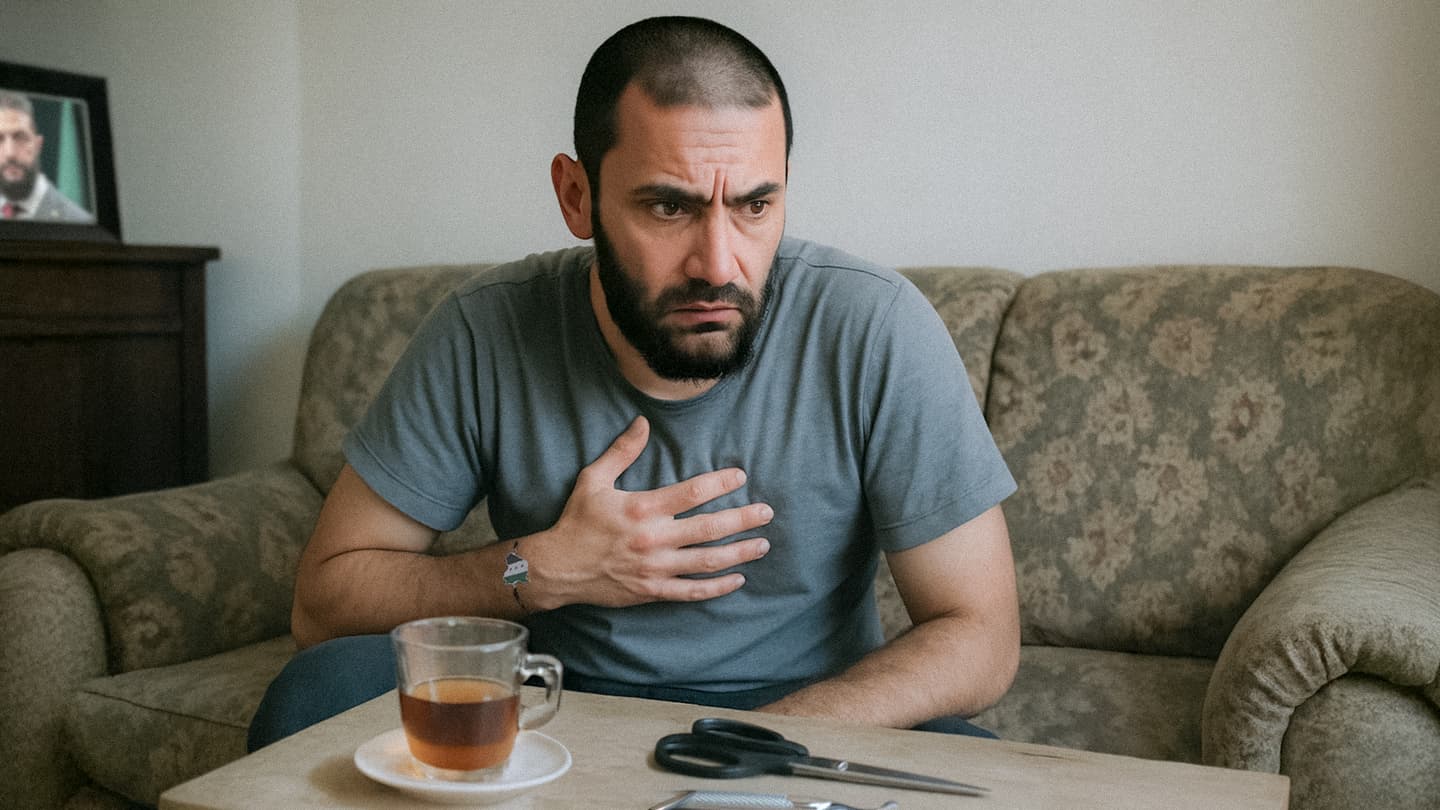 صورة الفأر يلعب في عبّ ناشط أموي حول احتمالية أن يكون الشيباني درزياً