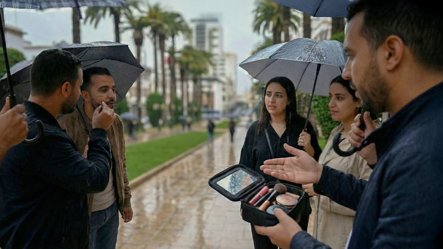 صورة المغرب: مطالبات للنساء بالتبرج لوقف الأمطار