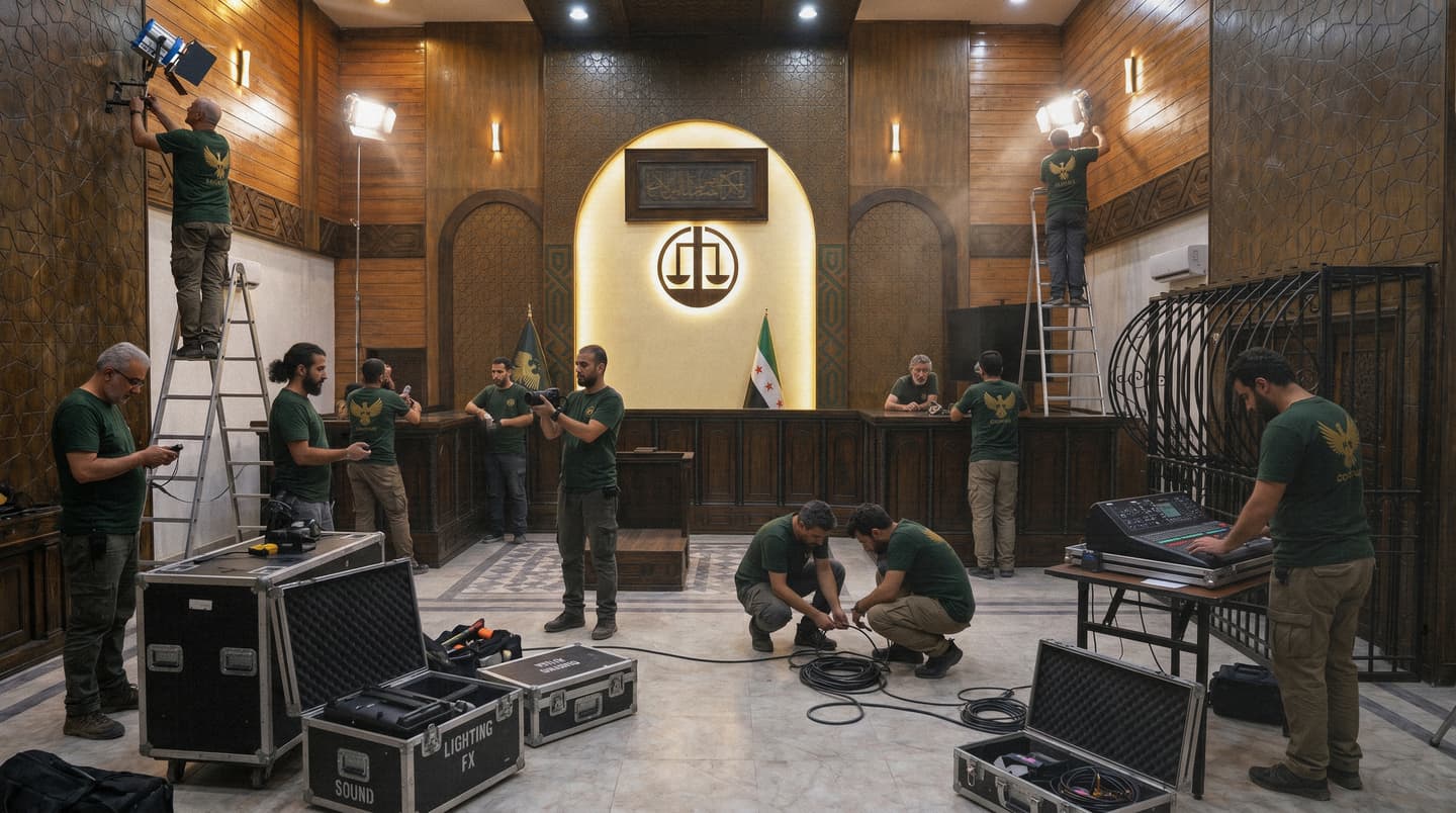 صورة وزارة العدل السورية تعلن عن شواغر فنّيي صوت وإضاءة لتنفيذ فعالية العدالة الانتقالية