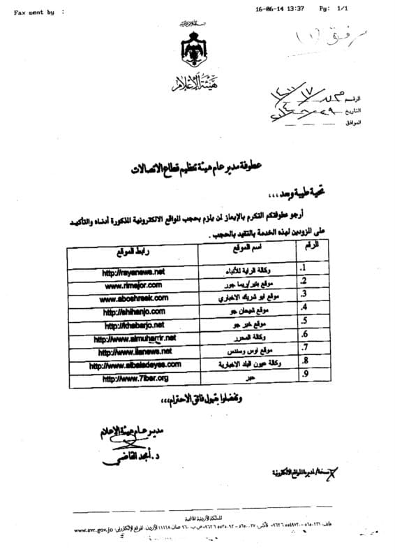 صورة الأسباب المحجوبة وراء حجب موقع حبر عن الشبكة