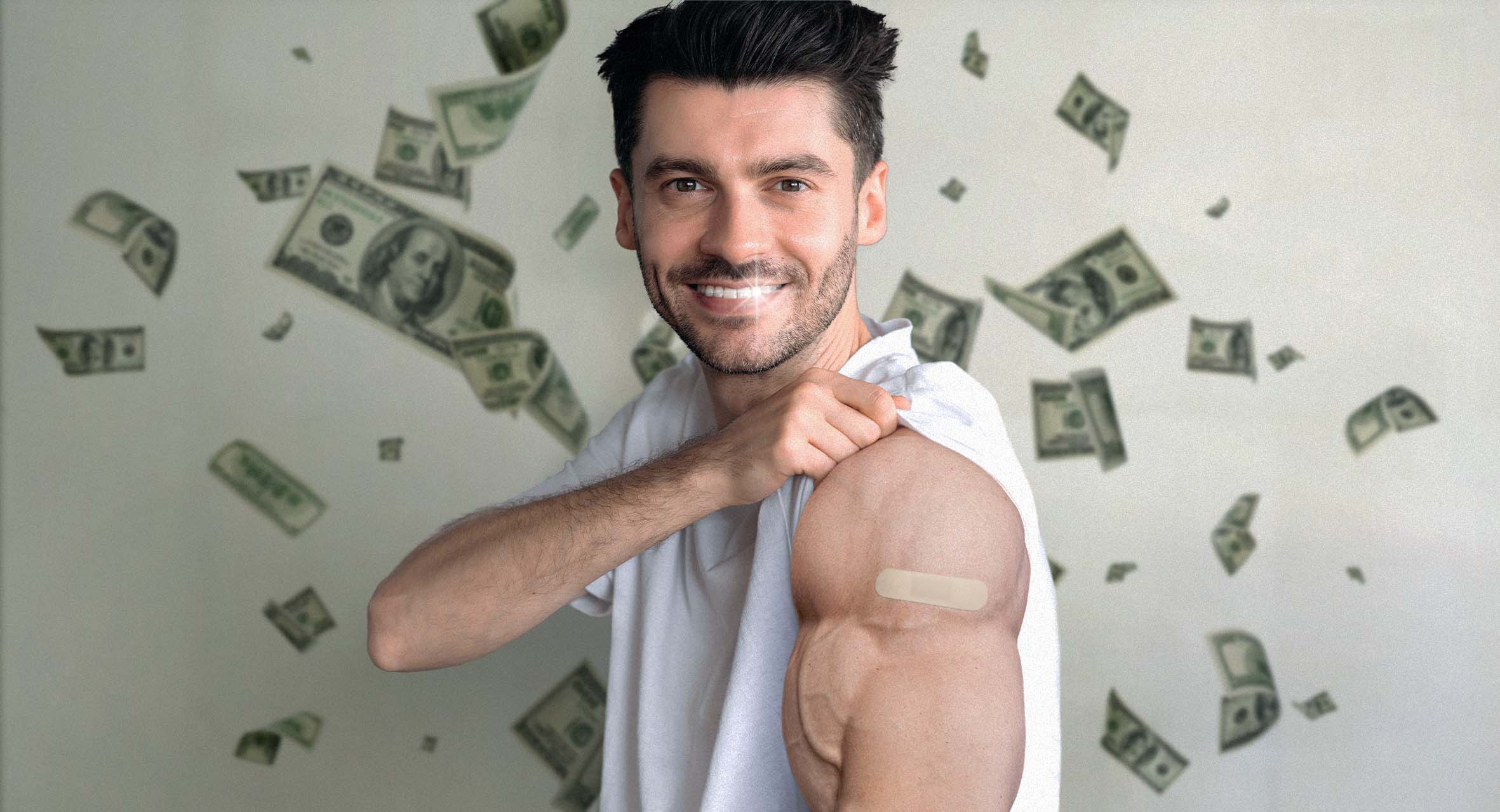 Study shows coronavirus vaccine improves income and sexual performance and everything you’ve ever wanted and please just go get it image