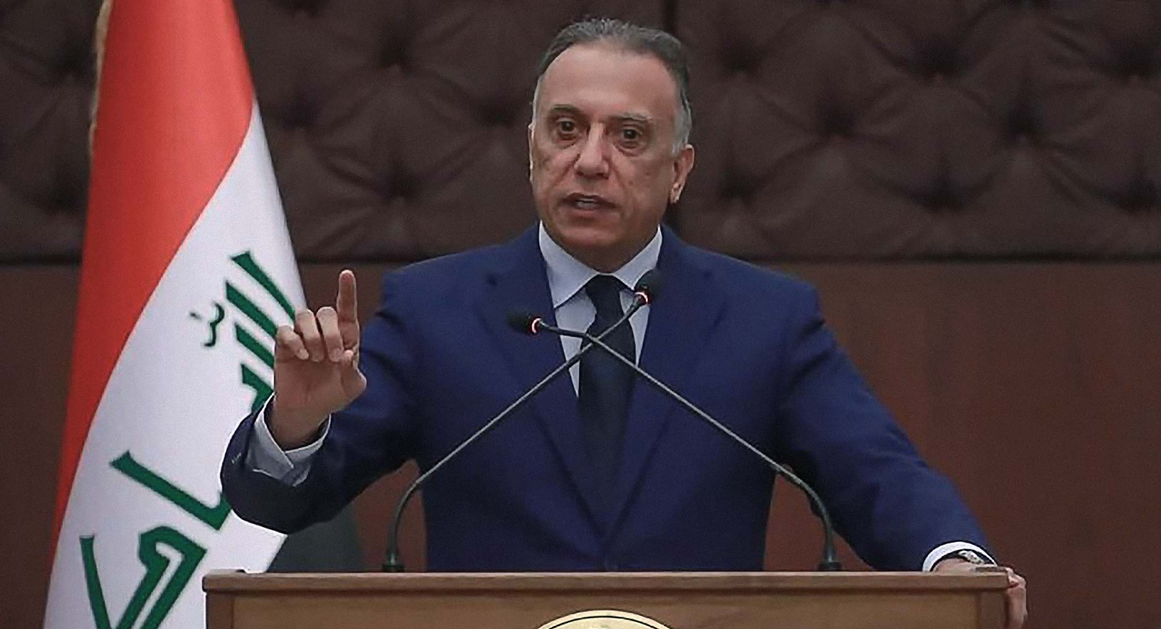 صورة الكاظمي: كان من الممكن حل أزمة الكهرباء لو أنّ العراق دولة نفطية