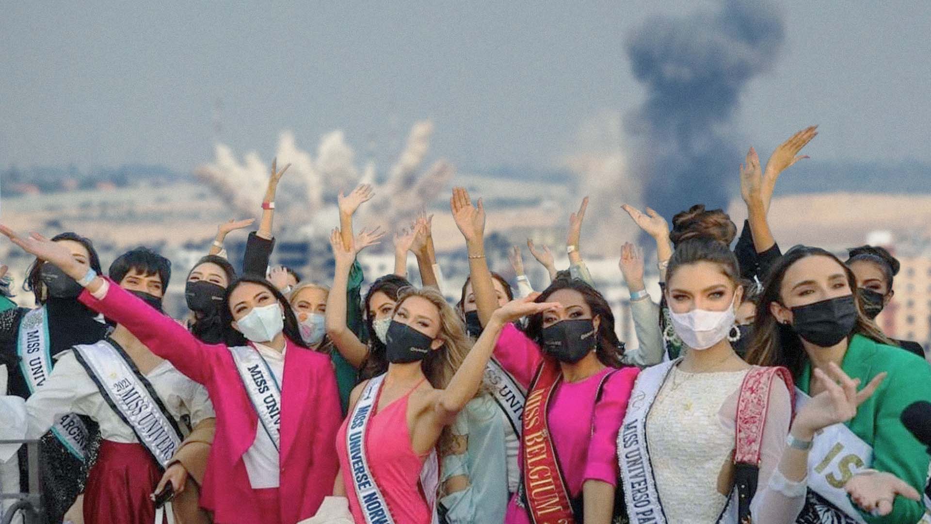 صورة إضافة مهارة غسل جرائم الاحتلال إلى معايير اختيار ملكة جمال العالم