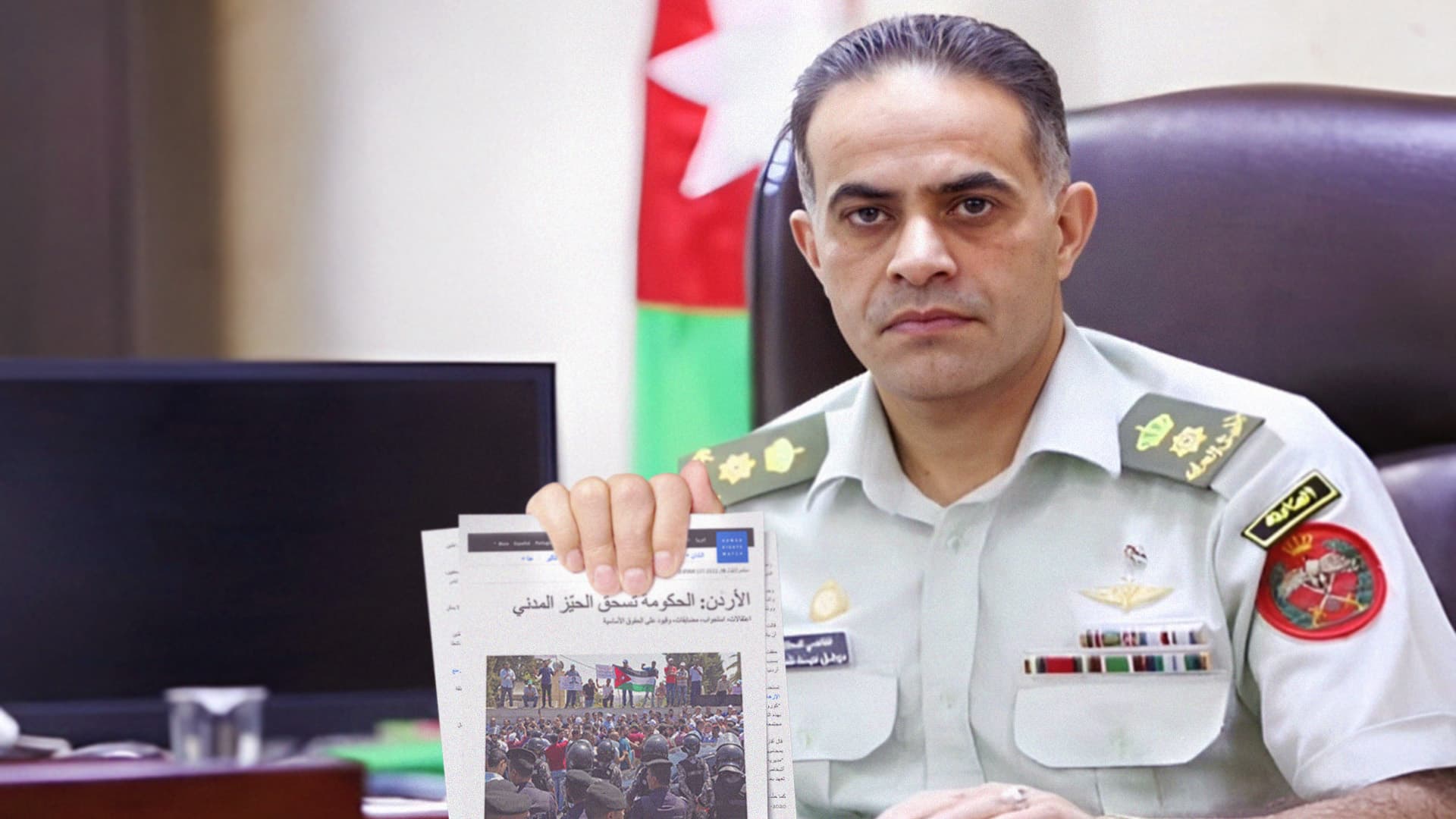 صورة الأردن يتهم هيومن رايتس ووتش بإطالة اللسان