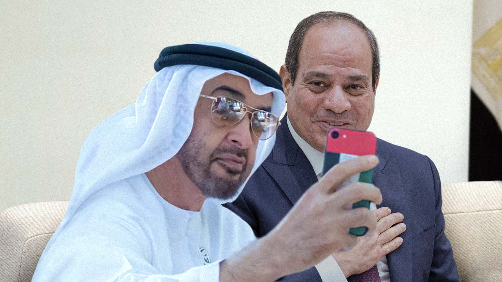 صورة سد النهضة: ابن زايد يؤكد للسيسي وقوفه إلى جانبه لالتقاط مجموعة من الصور